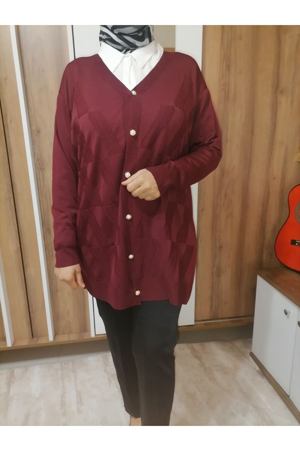 Jose Clothing İnce Tesettür Triko Ceket Yelek