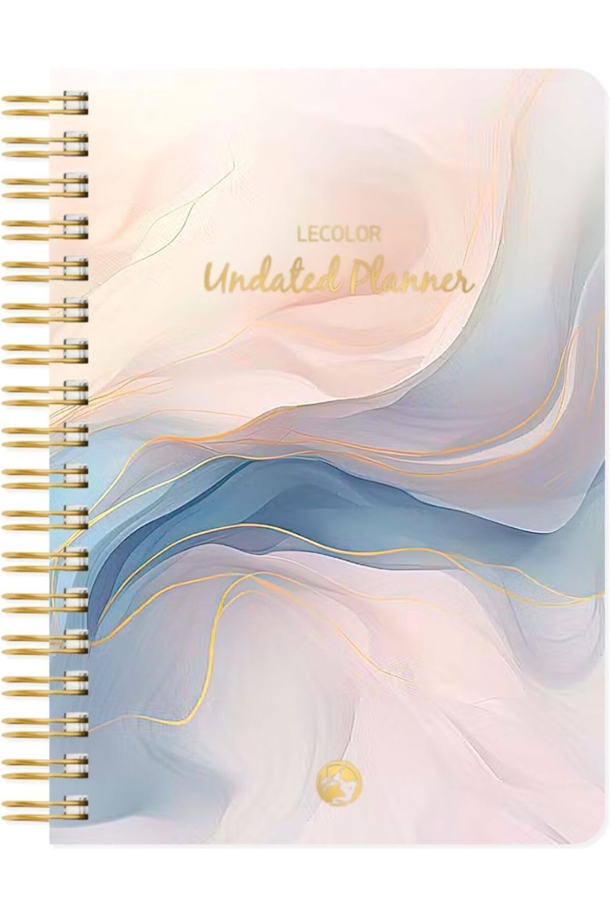 STOREMAX nffashopm Color Süresiz Planlayıcı Spiralli Ajanda Defter Marble 17x24 cm storestarx 1051353