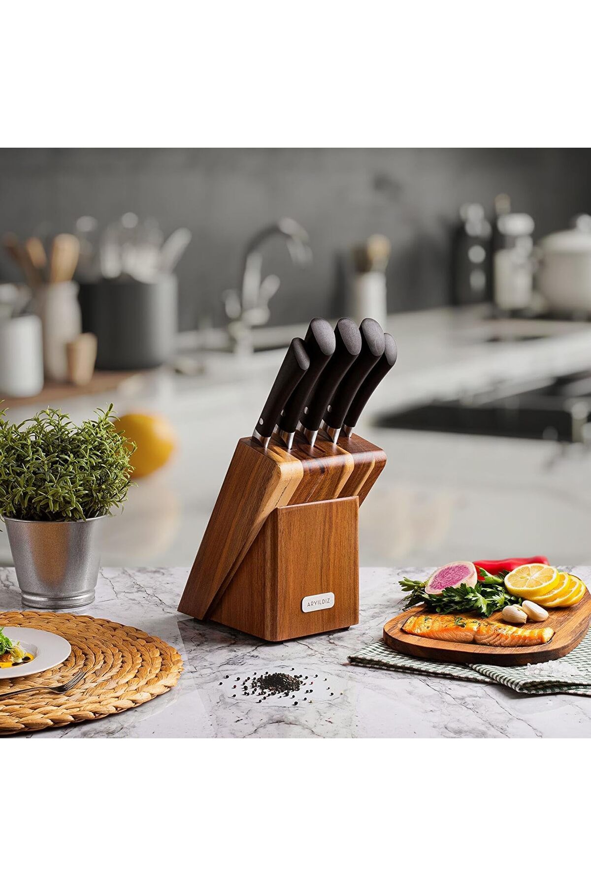 STOREMAX nffashopm Essential 6 Parça Bıçak Seti storestarx 1051353