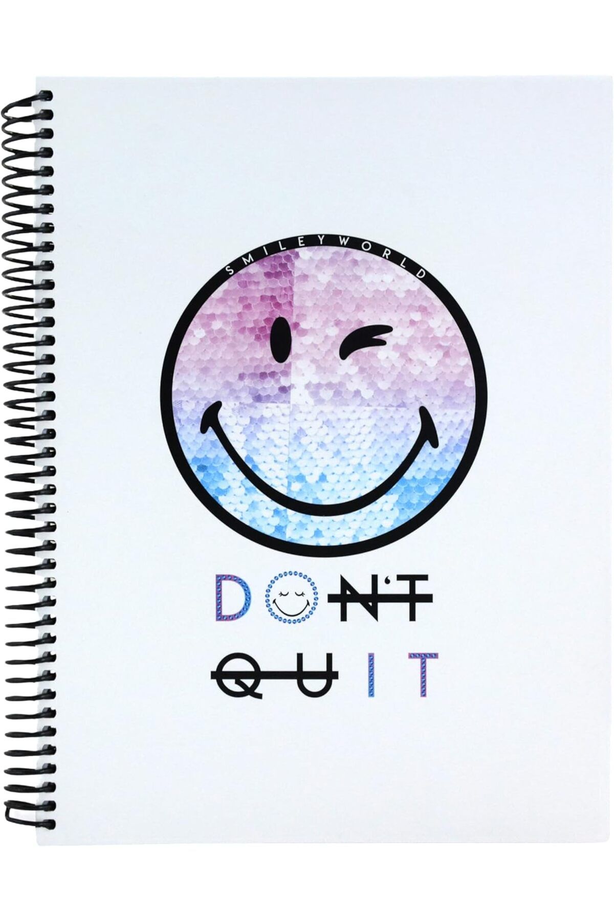 STOREMAX nffashopm Smiley 18,5X25,5 100 Yaprak Kareli (Sert Kapak) storestarx 1051353