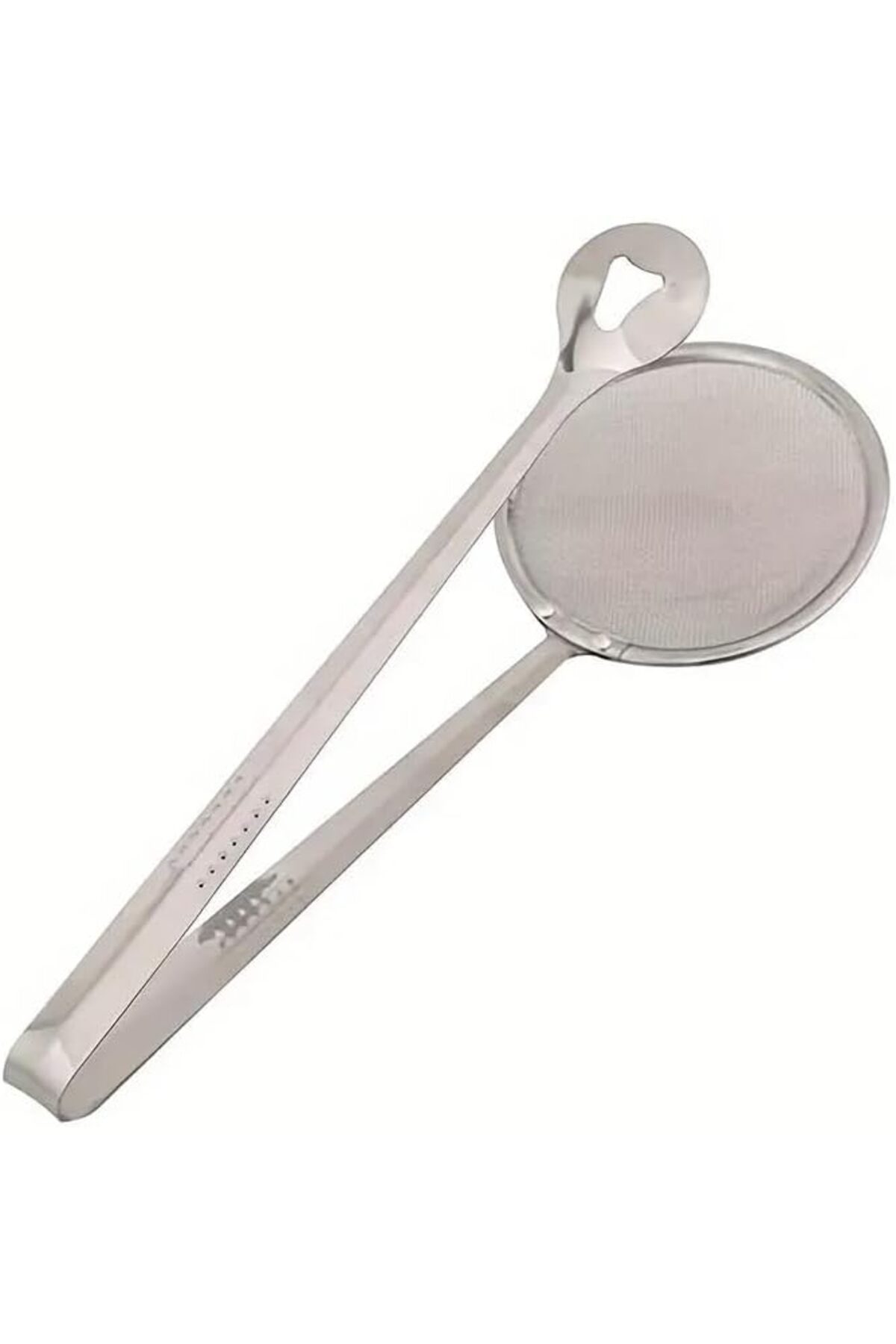 STOREMAX nffashopm Paslanmaz Çelik Kızartma Maşası, Süzgeç Filtreli, Metal storestarx 1051353