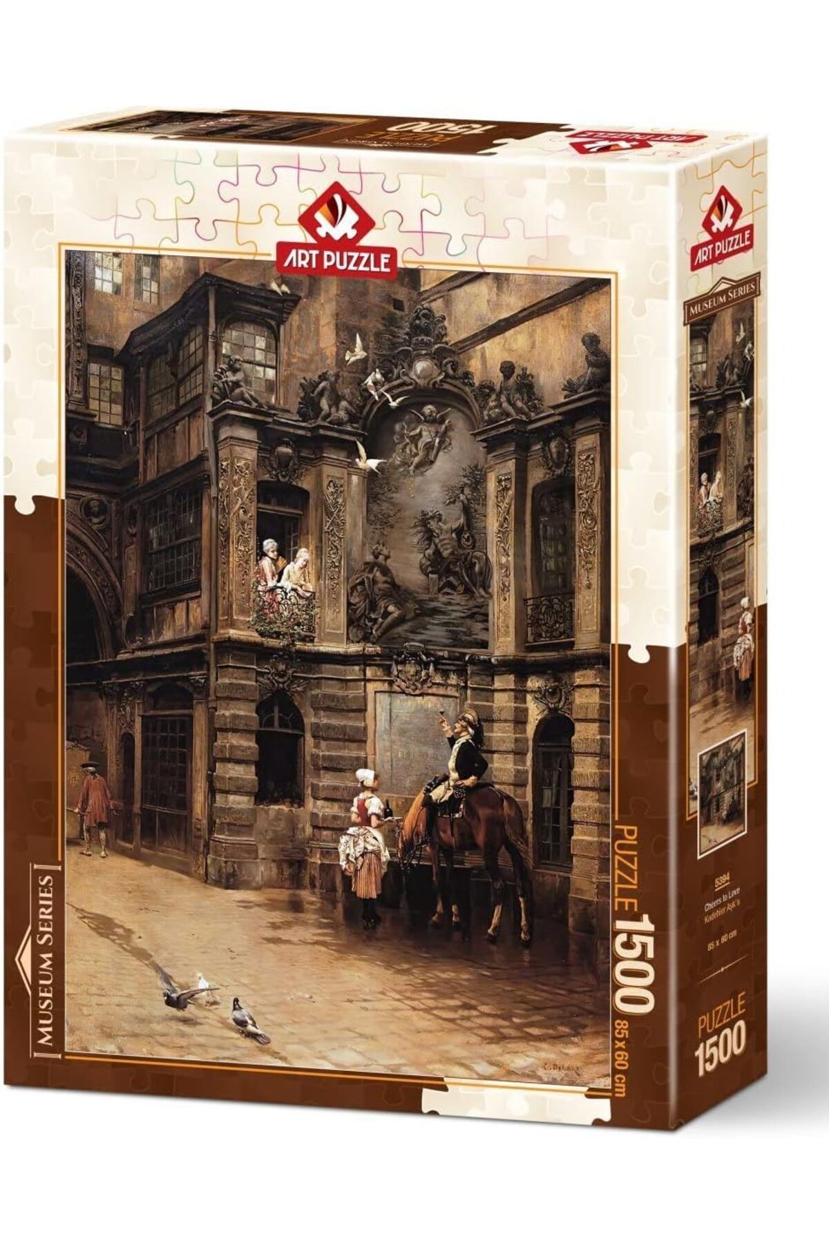 STOREMAX shopmst Puzzle Kadehler Aşk'a 1500 Parça Puzzle Life Buystore 1006387