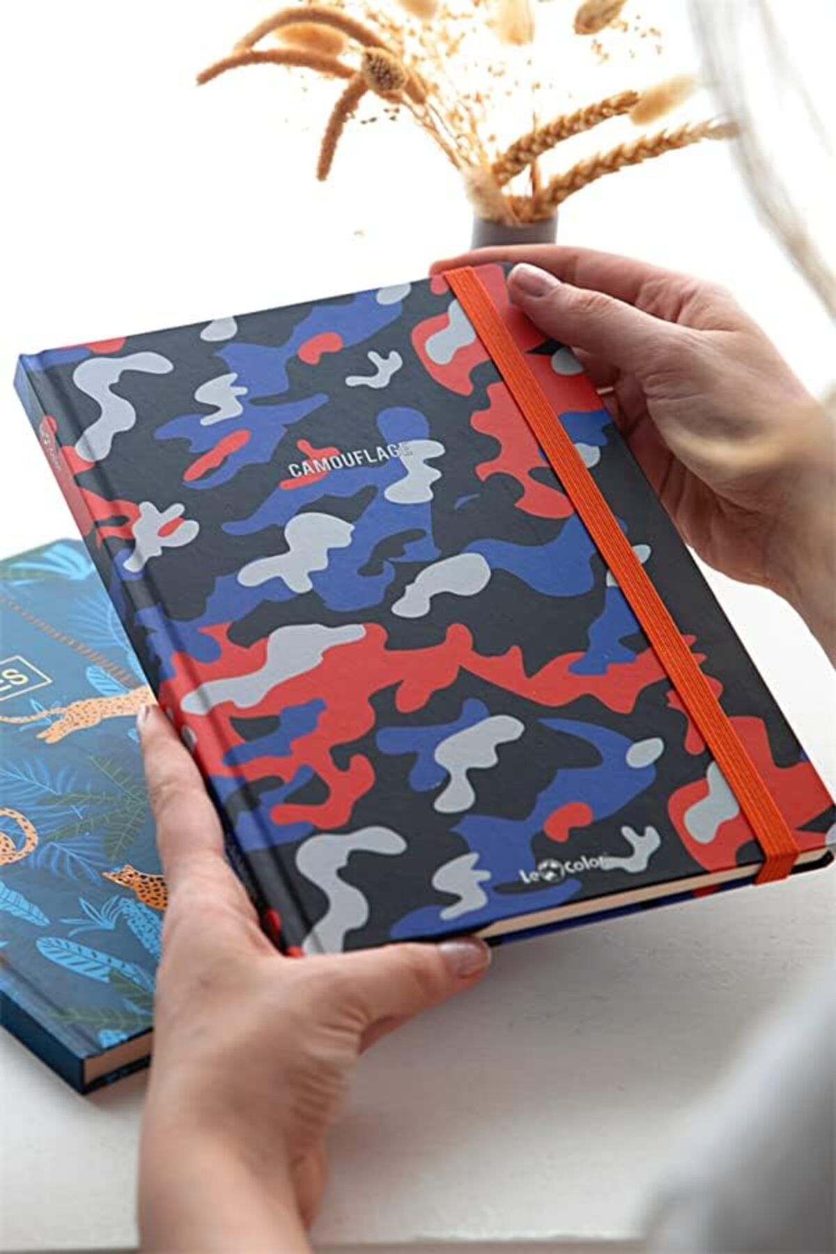 STOREMAX cmllashop Color Kamuflaj Defter Kareli Turuncu 17x24 cm 542093