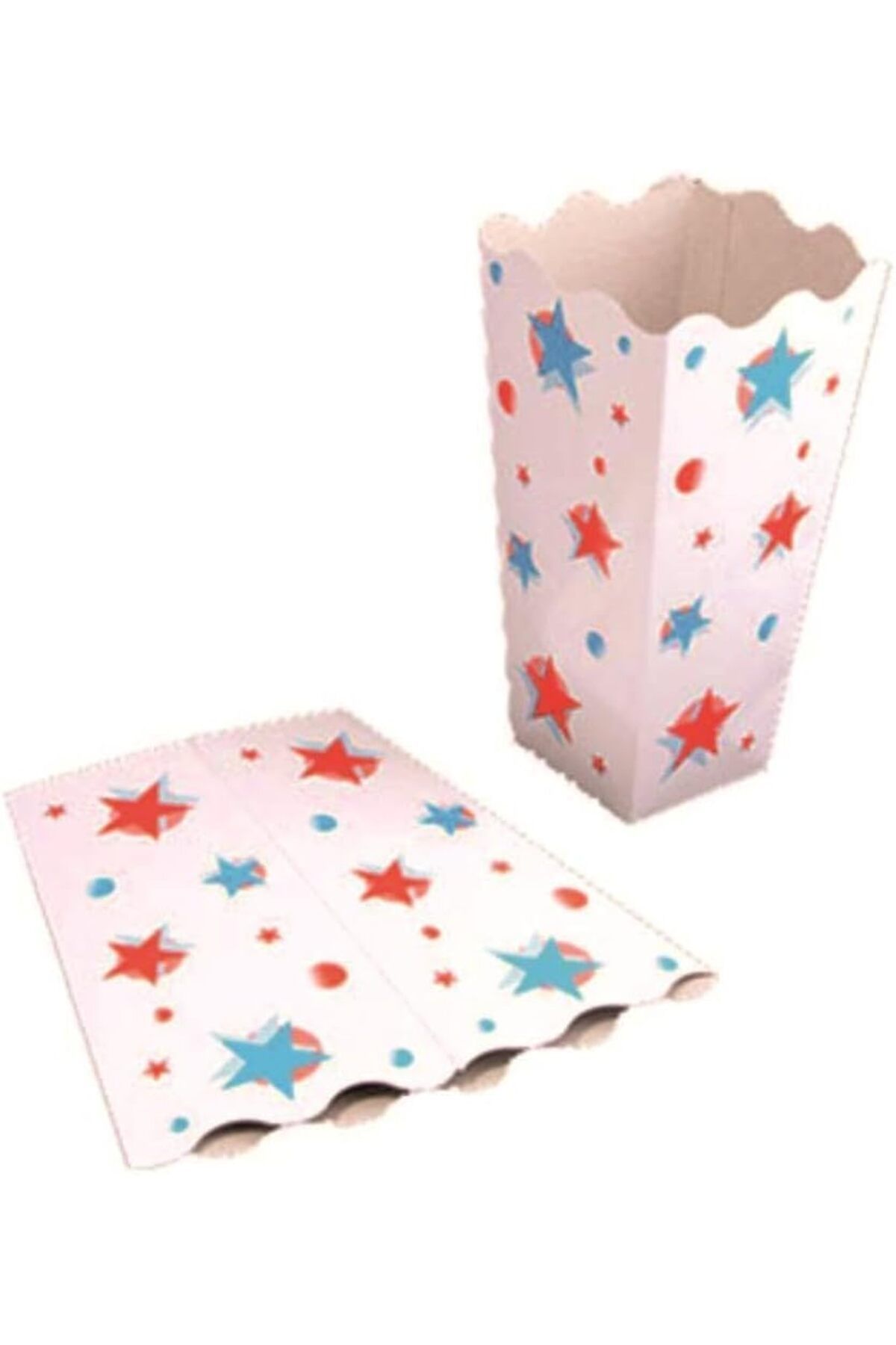 STOREMAX nffashopm Büyük Karton Pop Corn/Mısır Kutusu 100 Adet storestarx 1051353