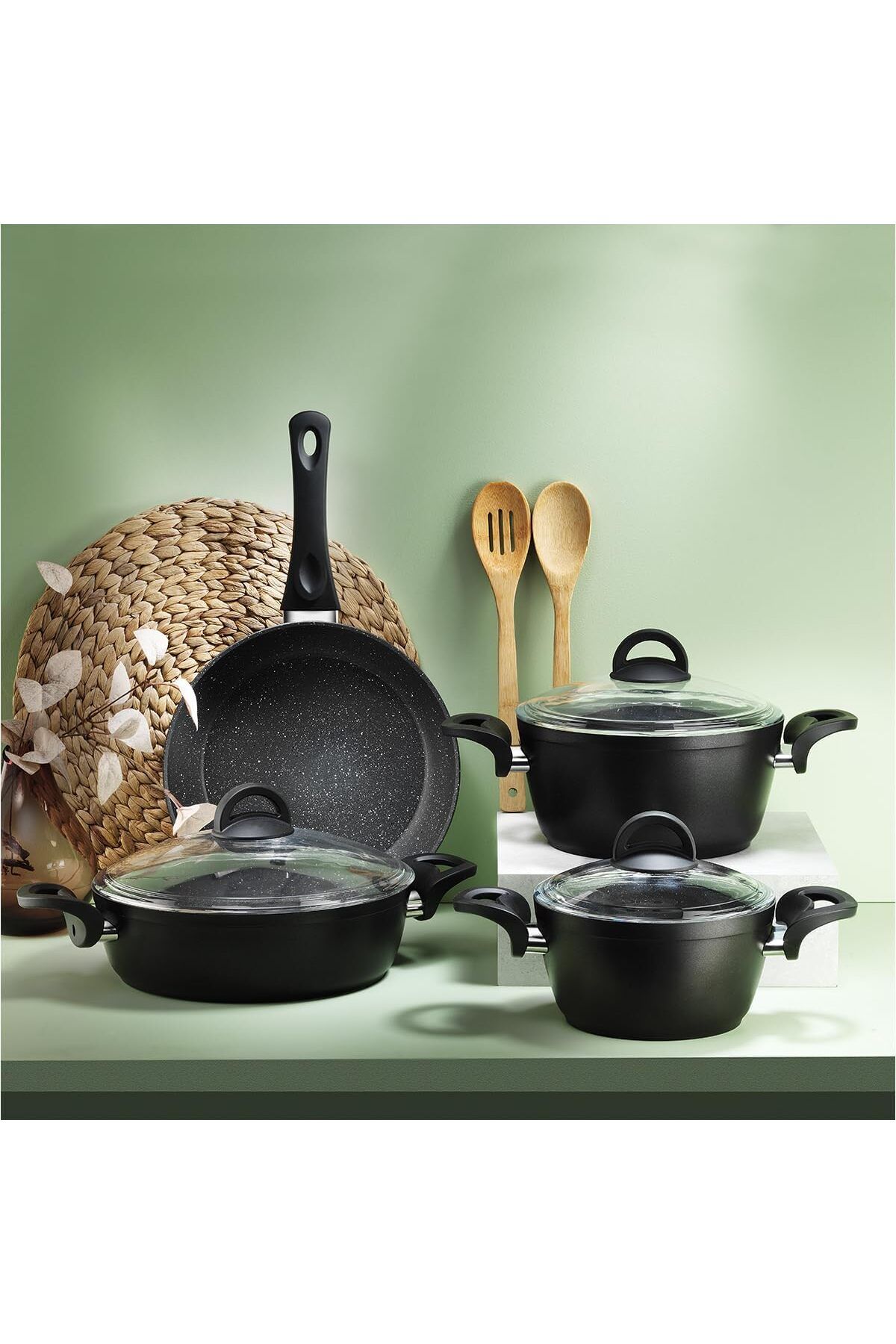 STOREMAX nffashopm TT Solido Premium Tencere Set 7 Parça storestarx 1051353