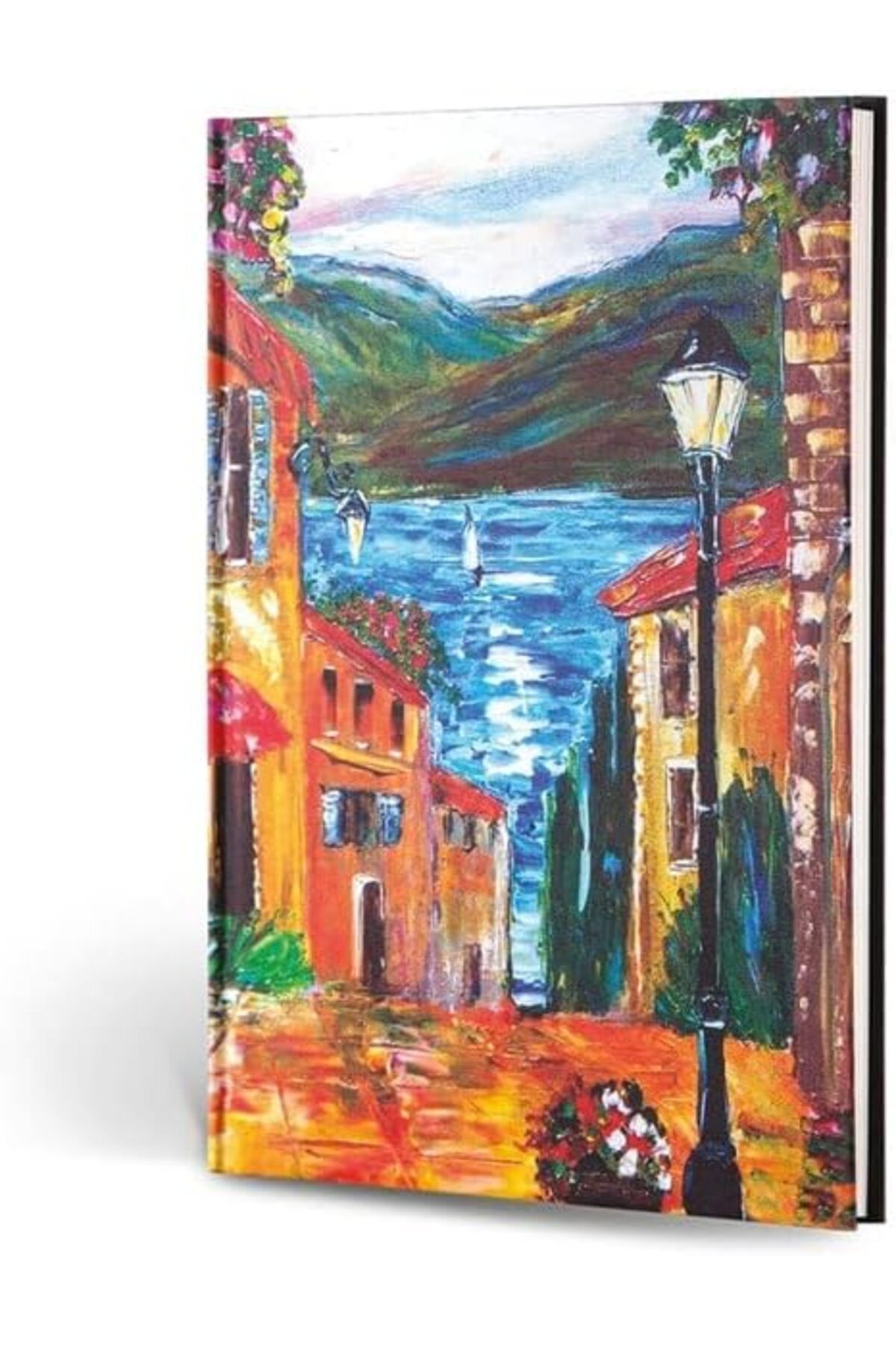 STOREMAX cmllashop Color Creamona Amalfi Dokulu Mini Defter Çizgili (Göl) 542093