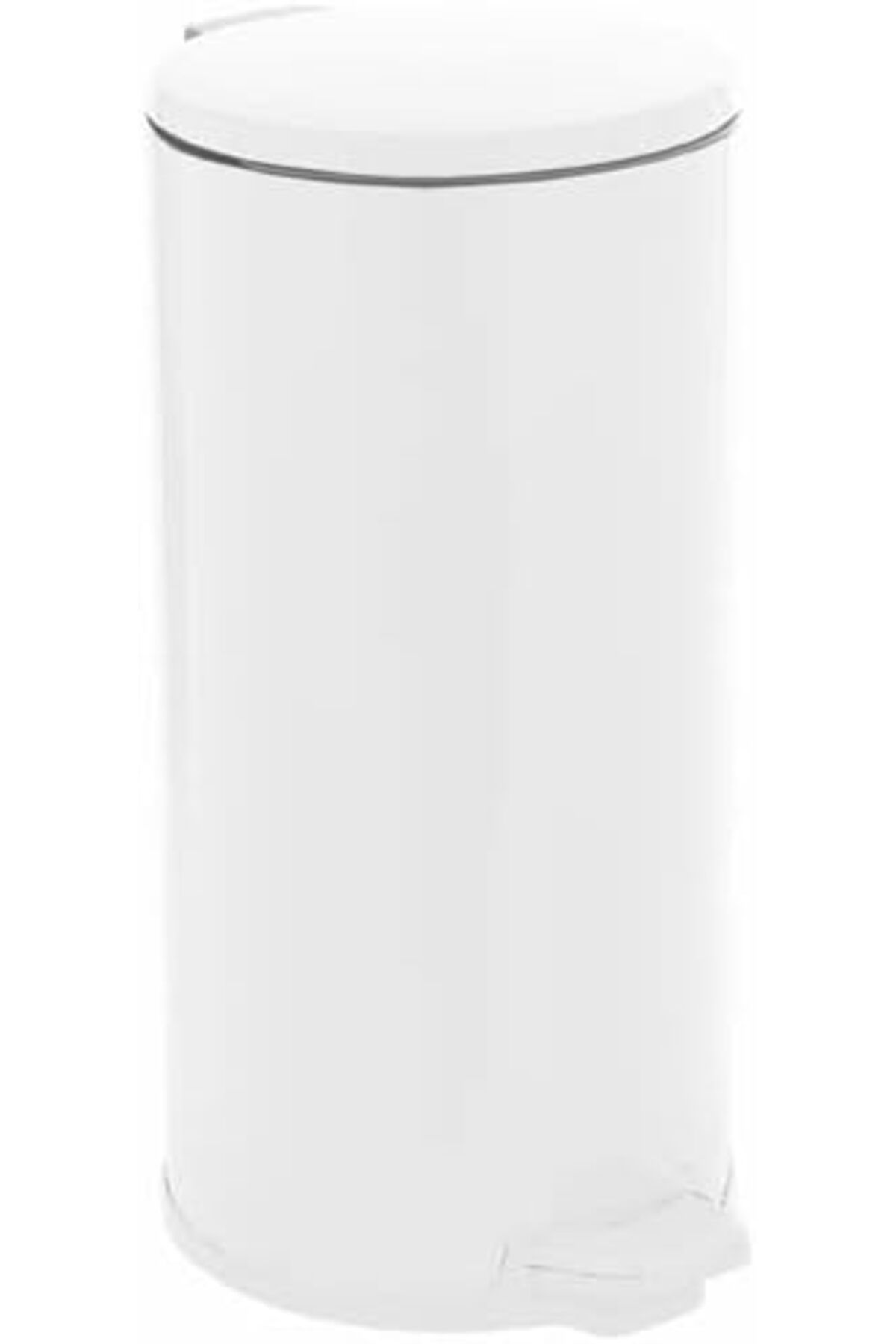 STOREMAX nffashopm CİGO PEDALLI ÇÖP KOVASI 20LT DKP BEYAZ-İÇ KISIM SİYAH storestarx 1051353