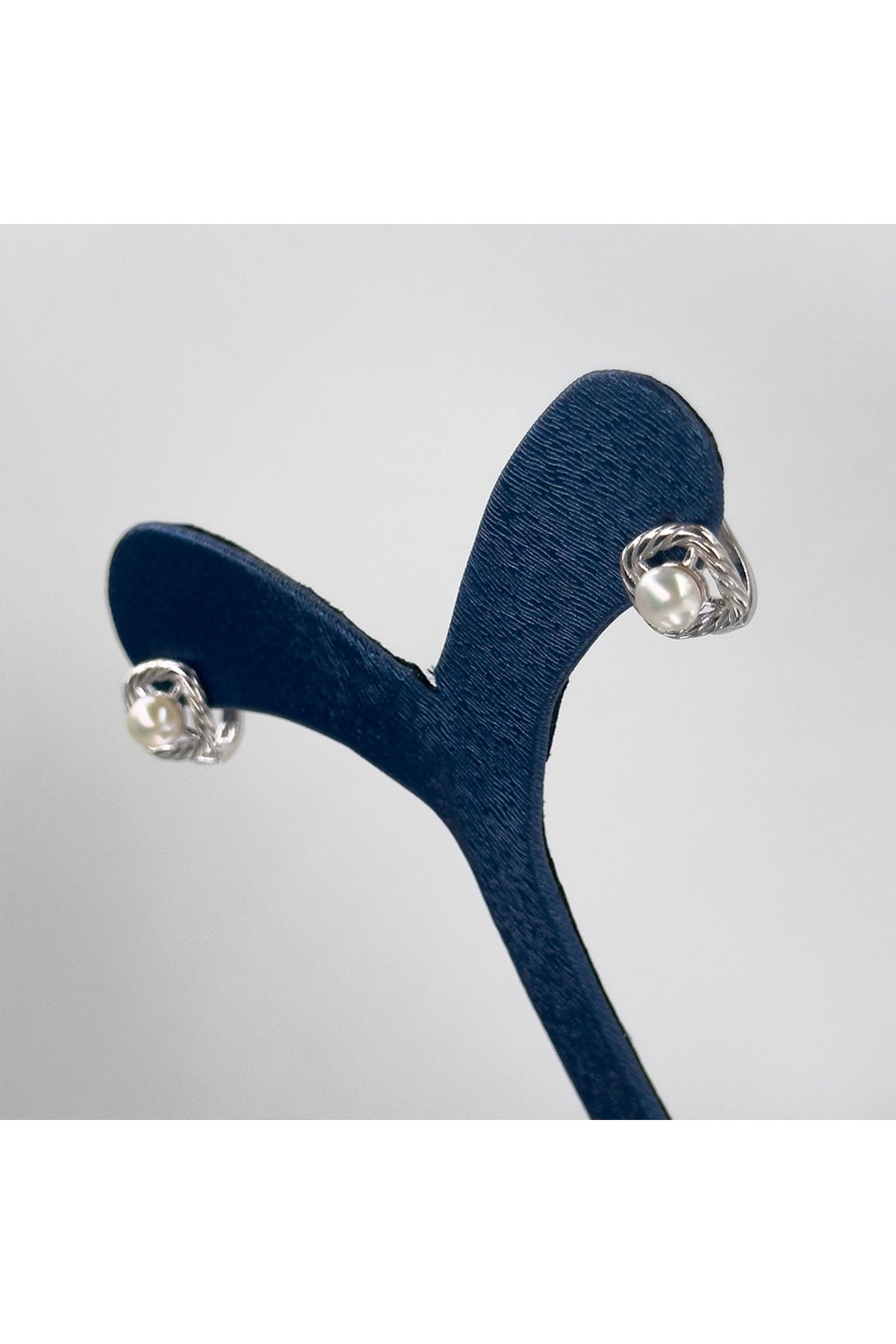 Livora Jewelry İncili Top Gümüş Küpe