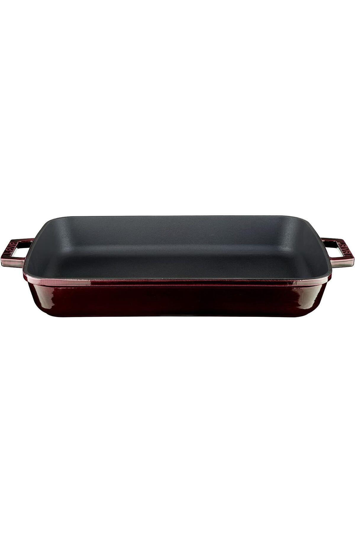 STOREMAX nffashopm Metal Premium Serisi - Döküm Rosto ve Fırın Tepsisi, Dikdörtgen, 26x40 cm, Majolik Mo