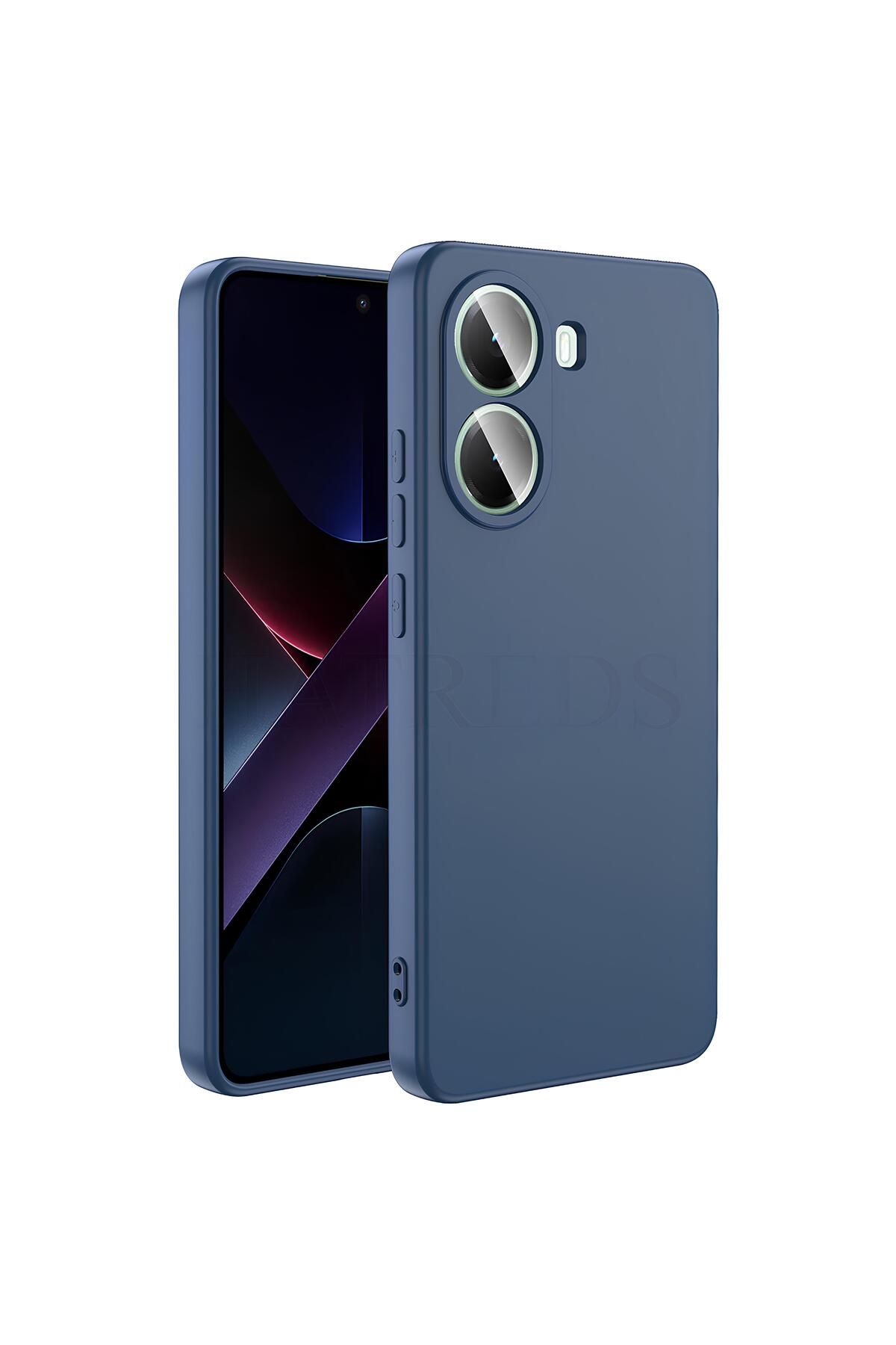 Hatreds Xiaomi Poco X7 Pro Kılıf İçi Kadife Tasarımlı Kamera Koruma Çıkıntılı Soft Silikon Kapak