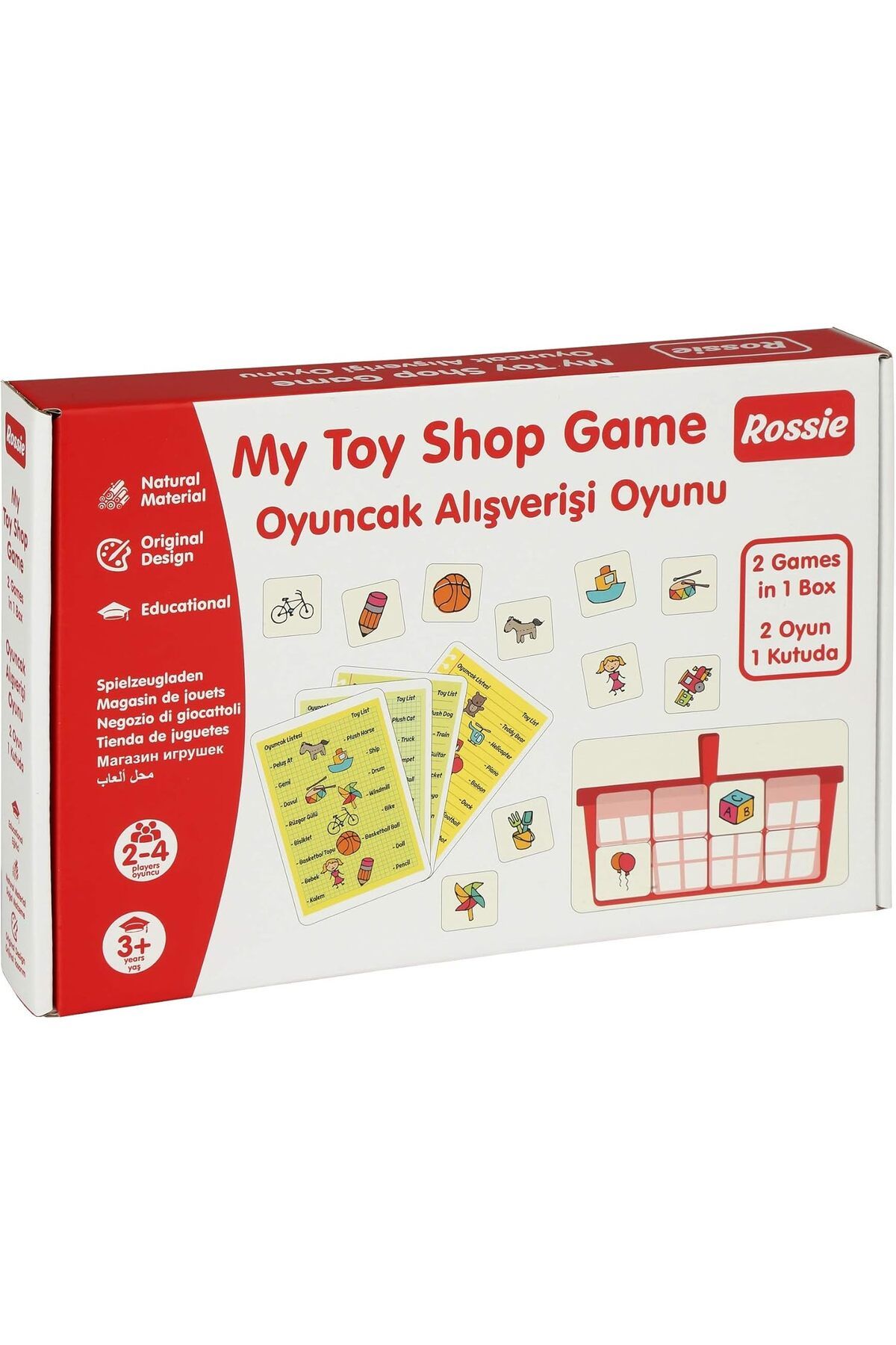 STOREMAX nffashopm Oyuncak Alışverişi Oyunu (2 Oyun 1 Arada) storestarx 1051353