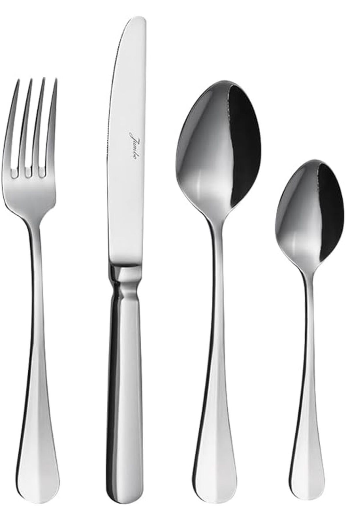 STOREMAX nffashopm Fortis 24 Parça 6 Kişilik Tatlı Çatal Kaşık Bıçak Takımı storestarx 1051353