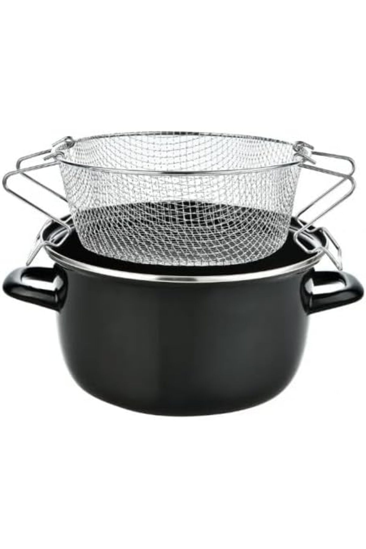 STOREMAX nffashopm Emaye Telli Kızartma Tenceresi 24 Cm storestarx 1051353