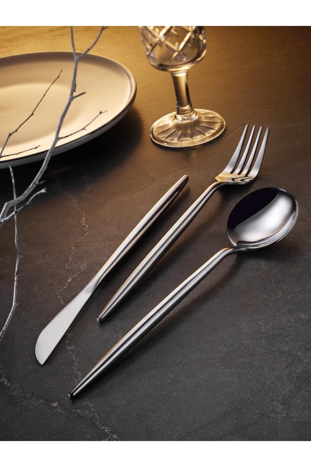 STOREMAX nffashopm Versay 6 Kişilik 36 Parça Çatal Kaşık Bıçak Takımı storestarx 1051353