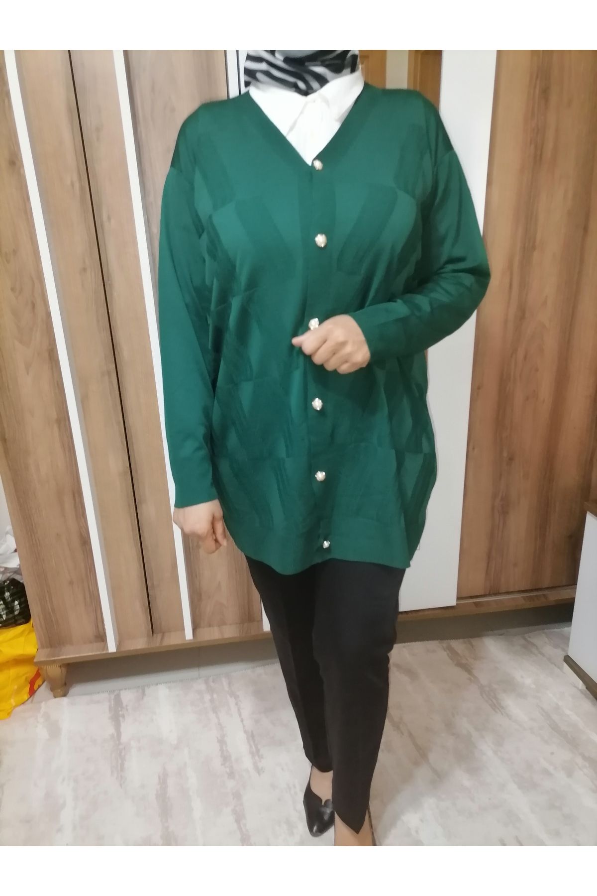 Jose Clothing İnce Tesettür Triko Ceket Yelek