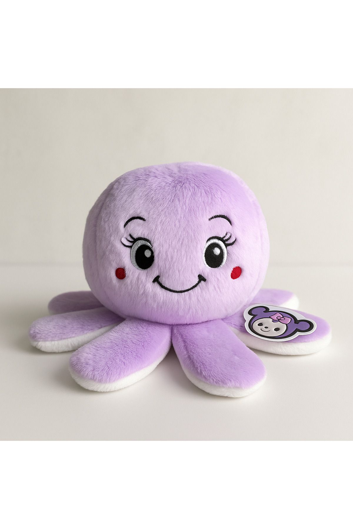 KENT Ahtapot peluş oyuncak yumuşacık dokuya sahip 45 cm