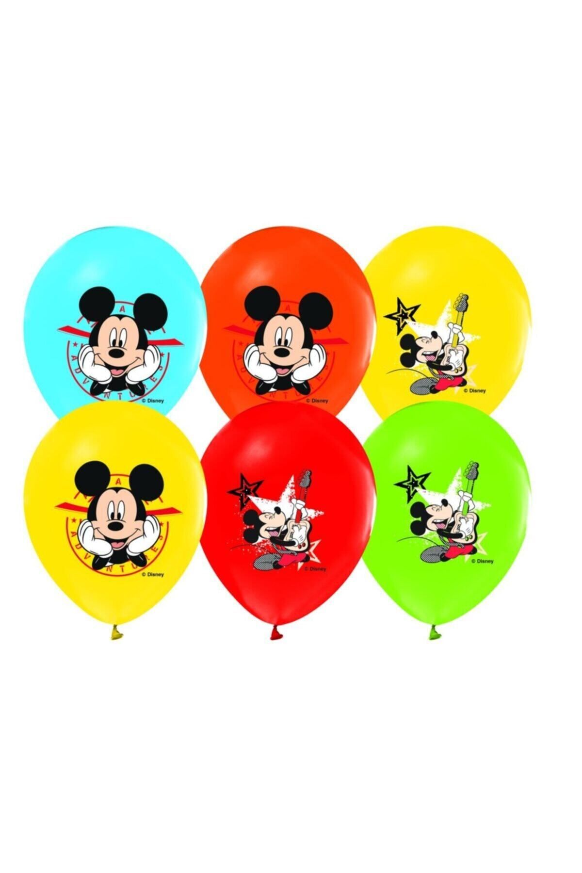 ikm balon Mickey Mouse Baskılı 12li Balon