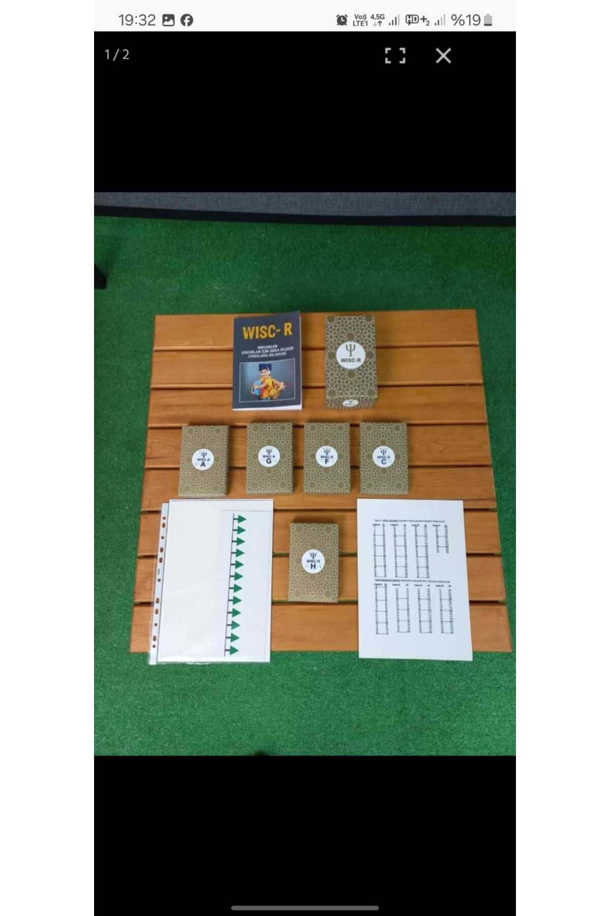 Tuba Design Wisc r Zeka Testi Uygulayıcı Materyali Çantası