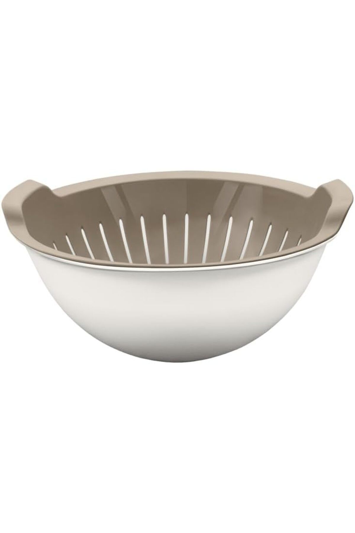 STOREMAX nffashopm Home 3L Kaseli Süzgeç – Yeşillik, Sebze ve Meyve Yıkamak İçin Pratik Badyalı Süz