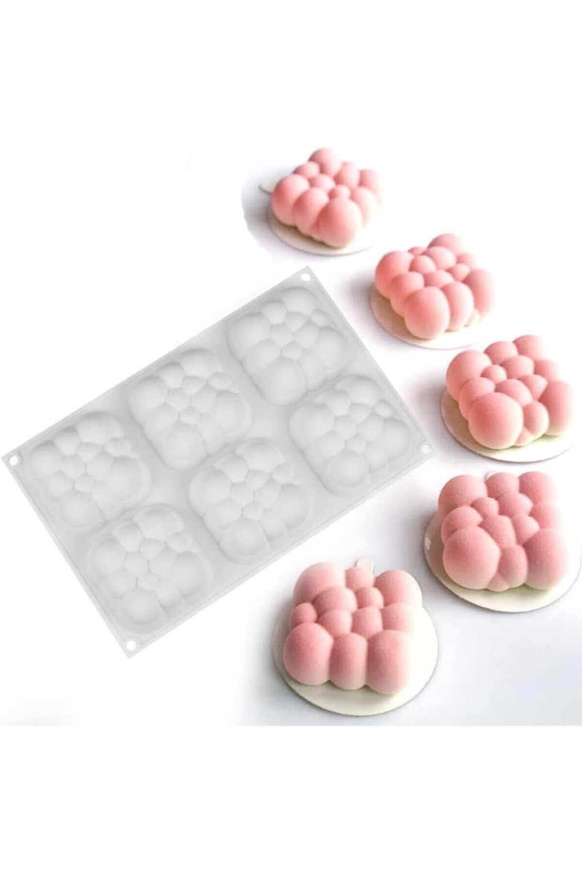STOREMAX nffashopm Mini Cloud Silikon Kalıp BEYAZ ecmelNM460 storestarx 1051353