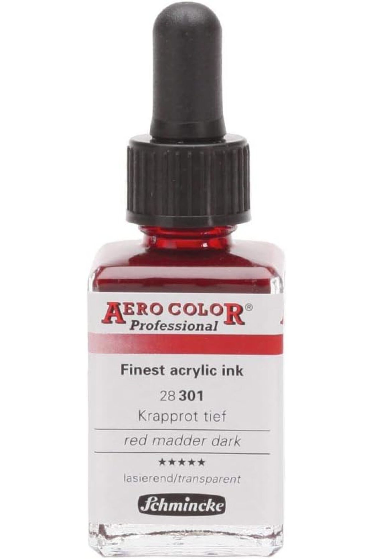 STOREMAX Aero Color Professional Akrilik Airbrush Mürekkebi 28 ml 301 Red Madder Dark trendmx 1058548