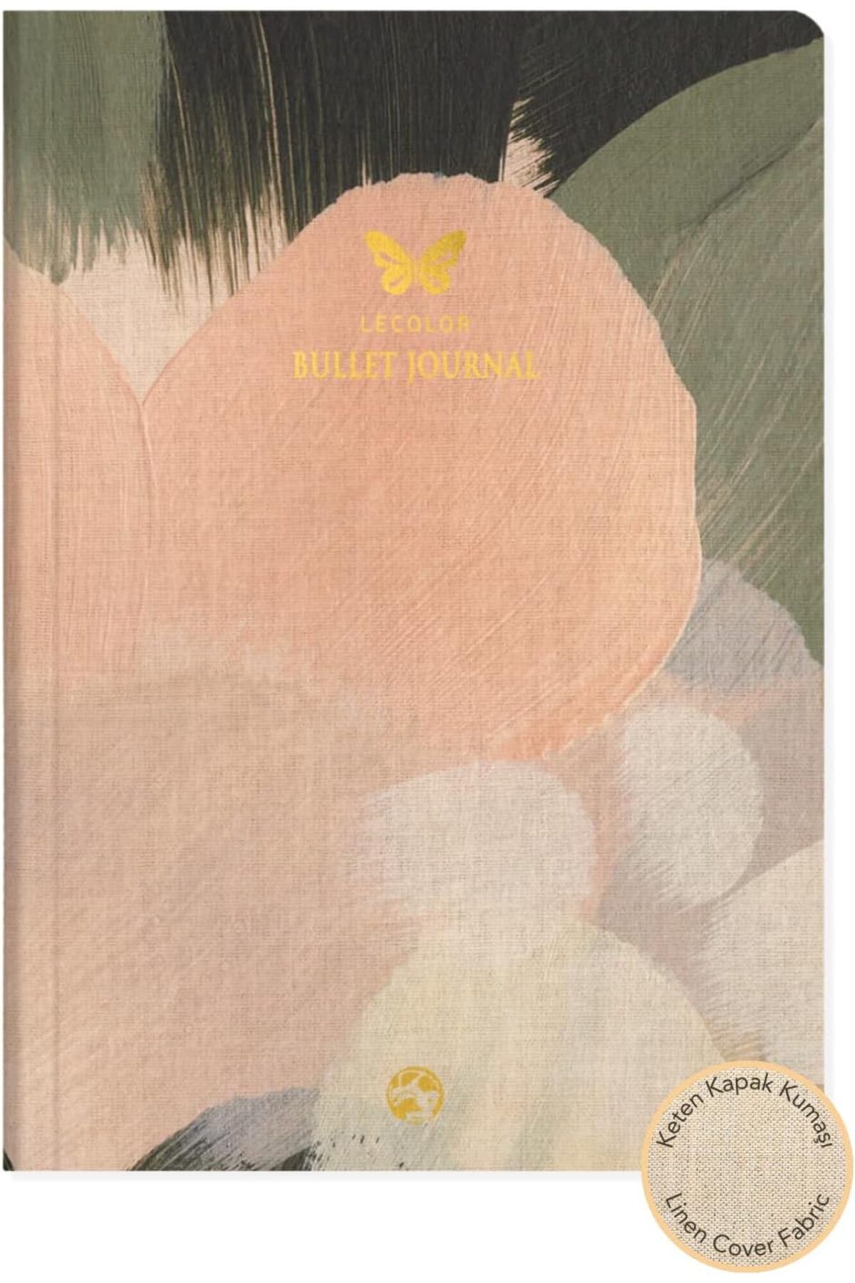 STOREMAX nffashopm Color 17X24 Keten Noktalı Bullet Journal Defter Kelebek storestarx 1051353