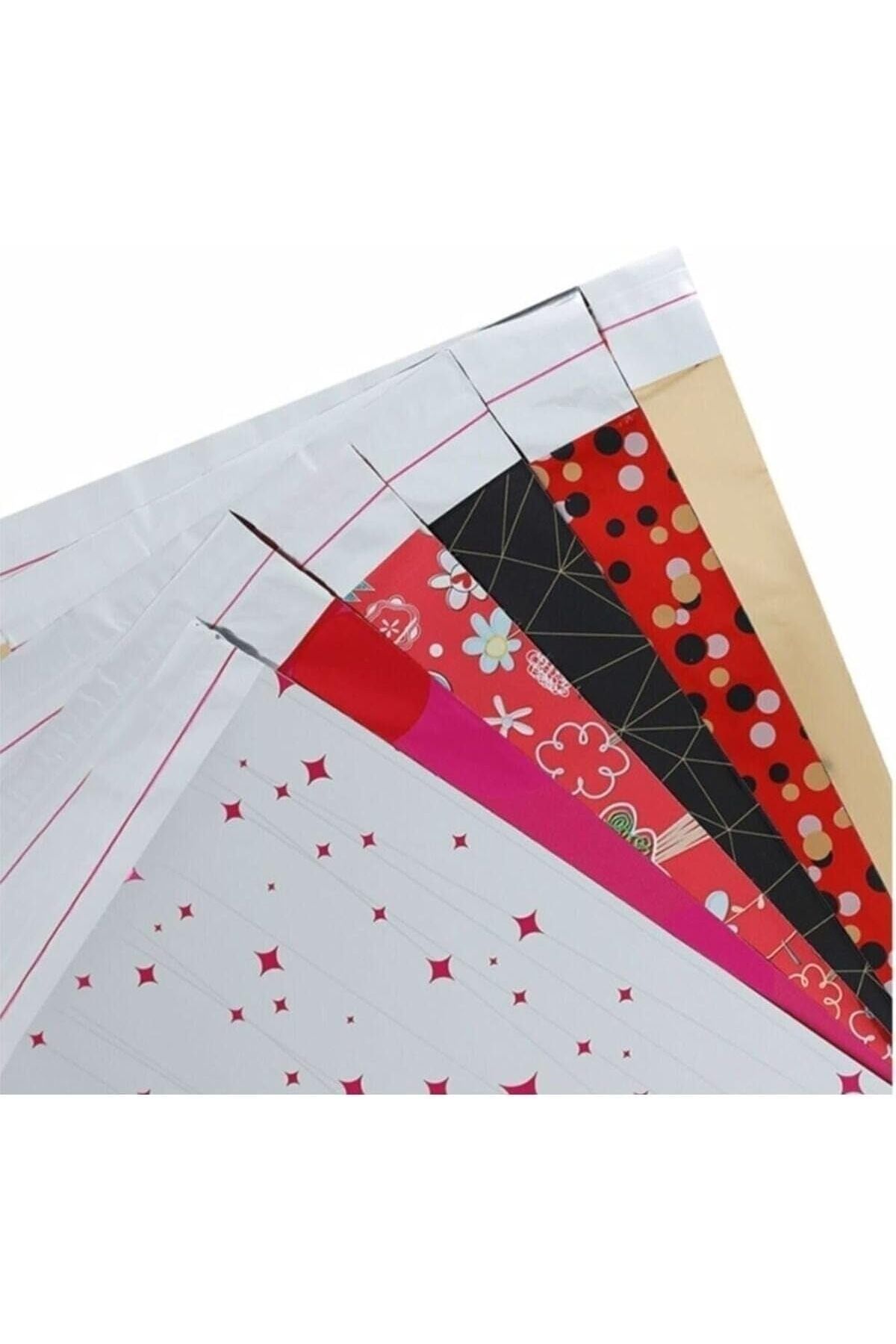STOREMAX nffashopm Adet 30x45 Cm Metalize Bantlı Hediye Poşeti, Metalize Hediye Paketi Poşeti Jelatin stor