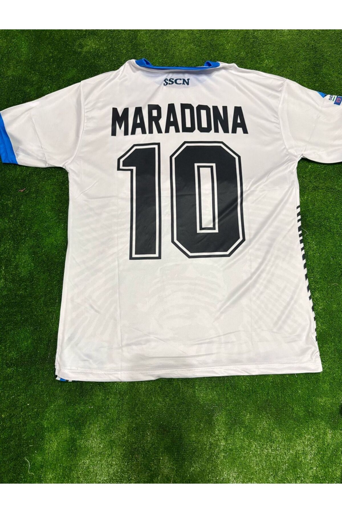 Lion Spor Maradona Özel Konsept Yetişkin Yeni Sezon Futbol Forması NAPOLİ ÖZEL BEYAZ