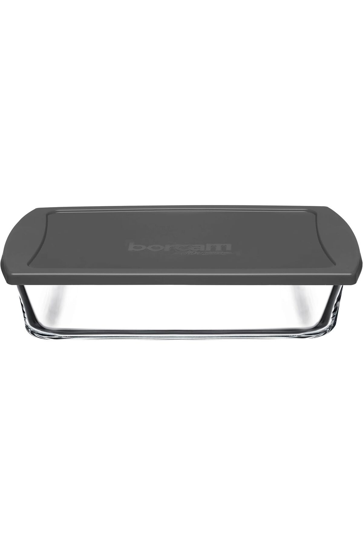 STOREMAX nffashopm Borcam, Fırın Tepsileri, 1320 CC, Gri Plastik Kapak storestarx 1051353
