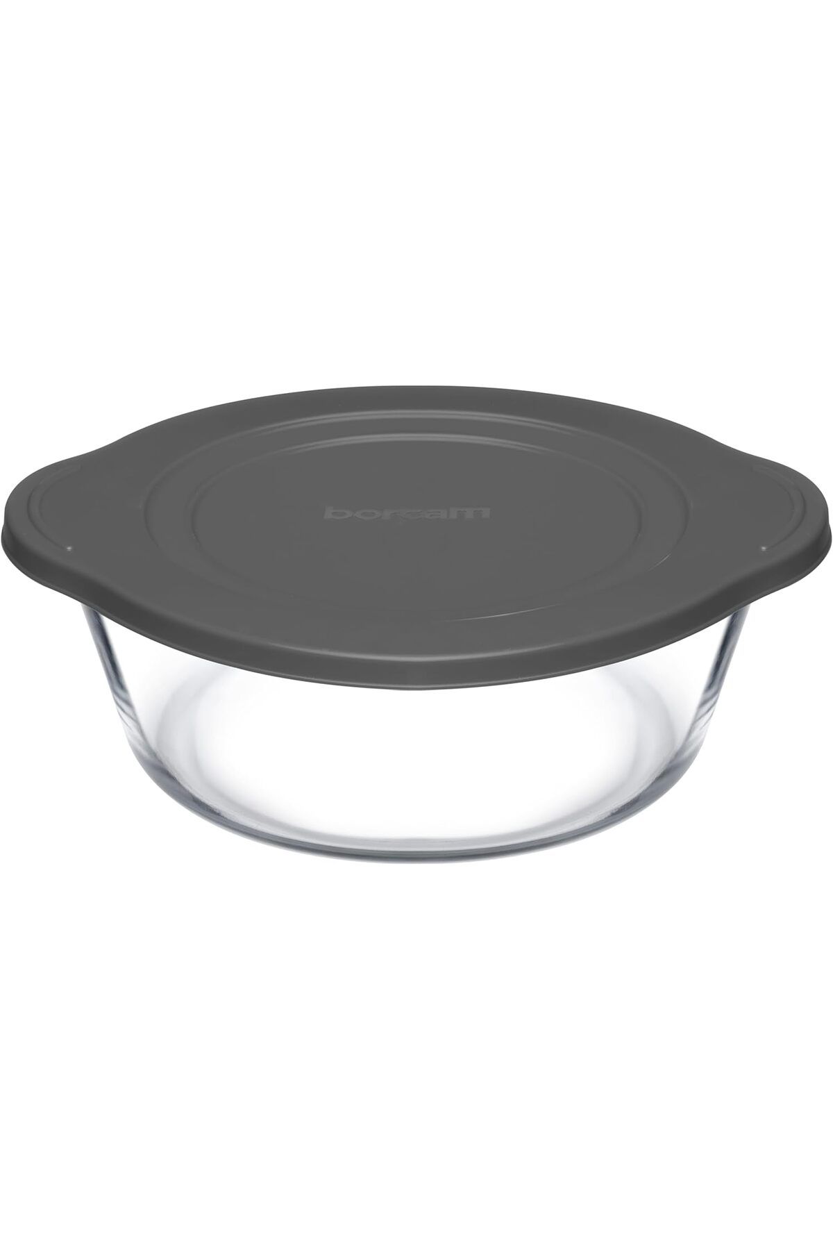 STOREMAX nffashopm Borcam, Gri Plastik Kapaklı Tencereler, 1450 CC storestarx 1051353