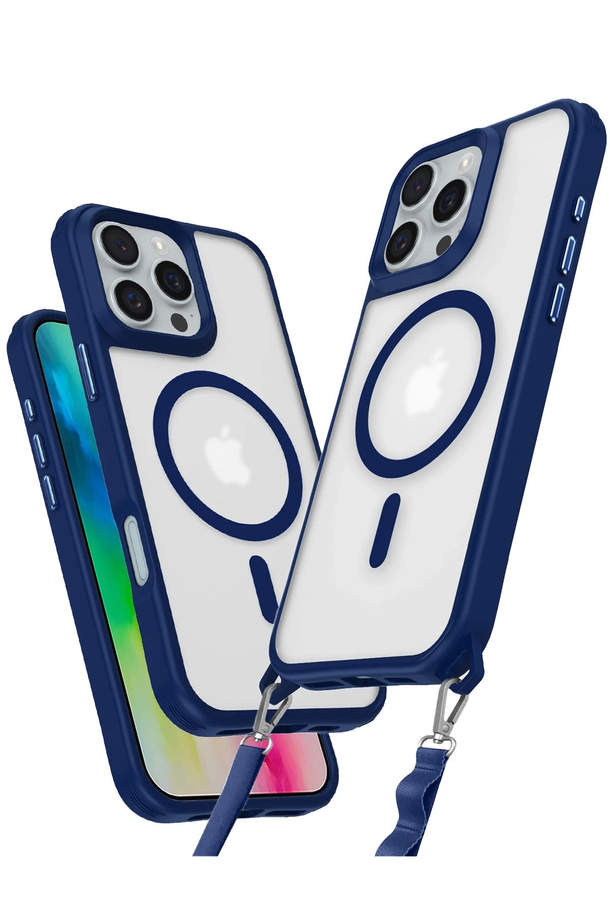 Zipax Apple iPhone 14 Pro Max Kılıf Silikon Kapak Azn-Penta