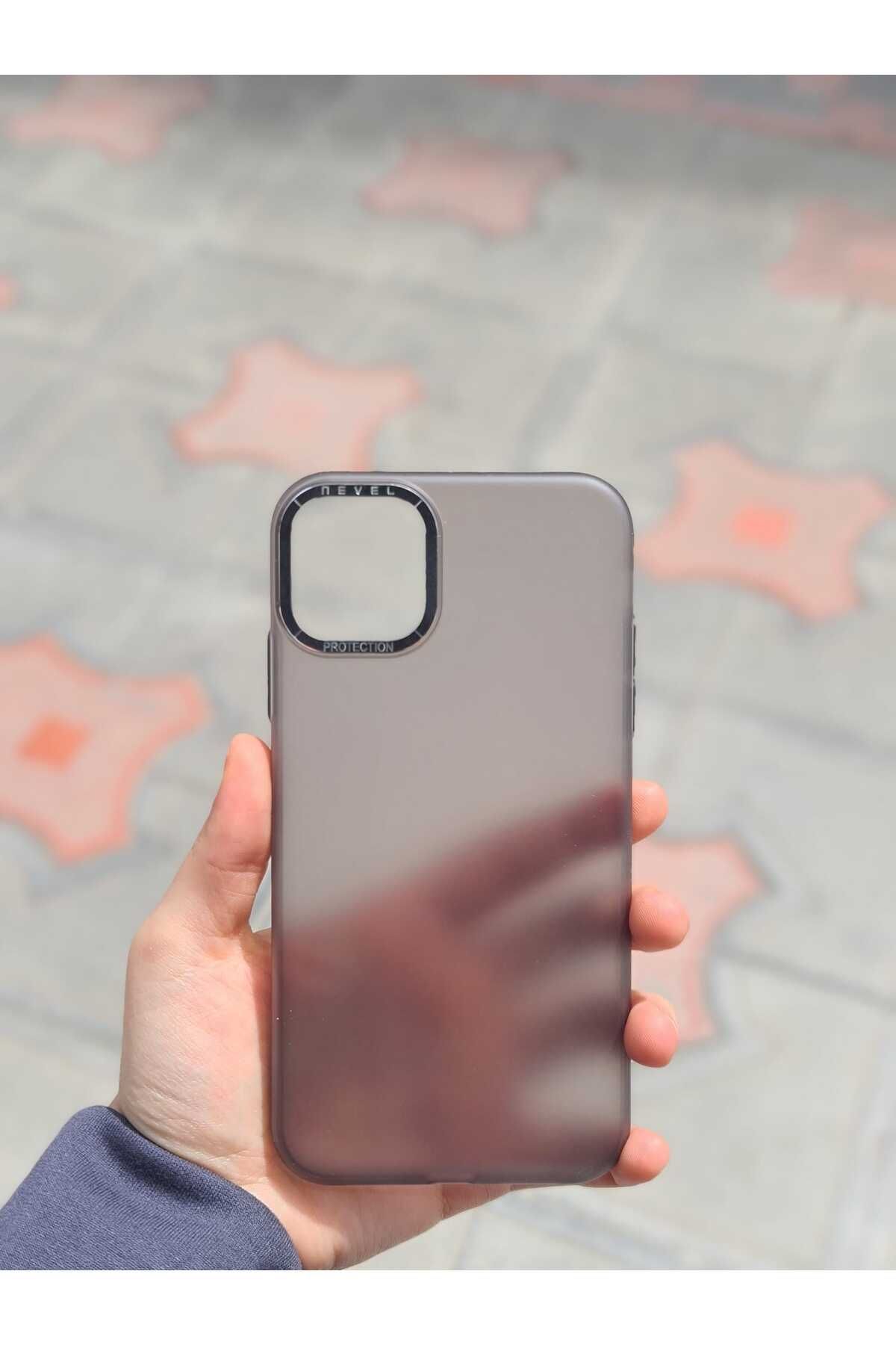 CEP-HANE Apple Iphone 11 Siyah Silikon Kılıf