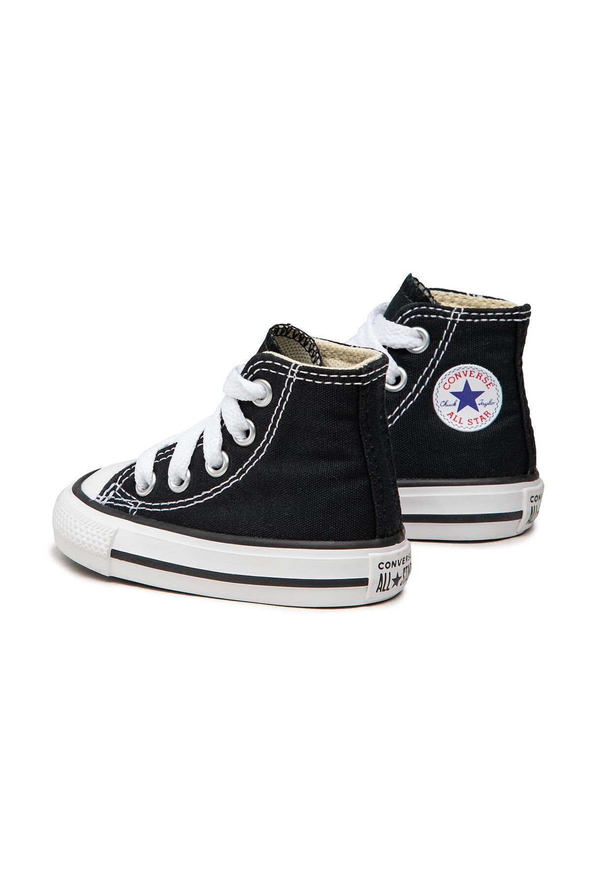 converse-Chuck Taylor All Star High - Pantofi negri casual pentru bebeluși 7J231C 2