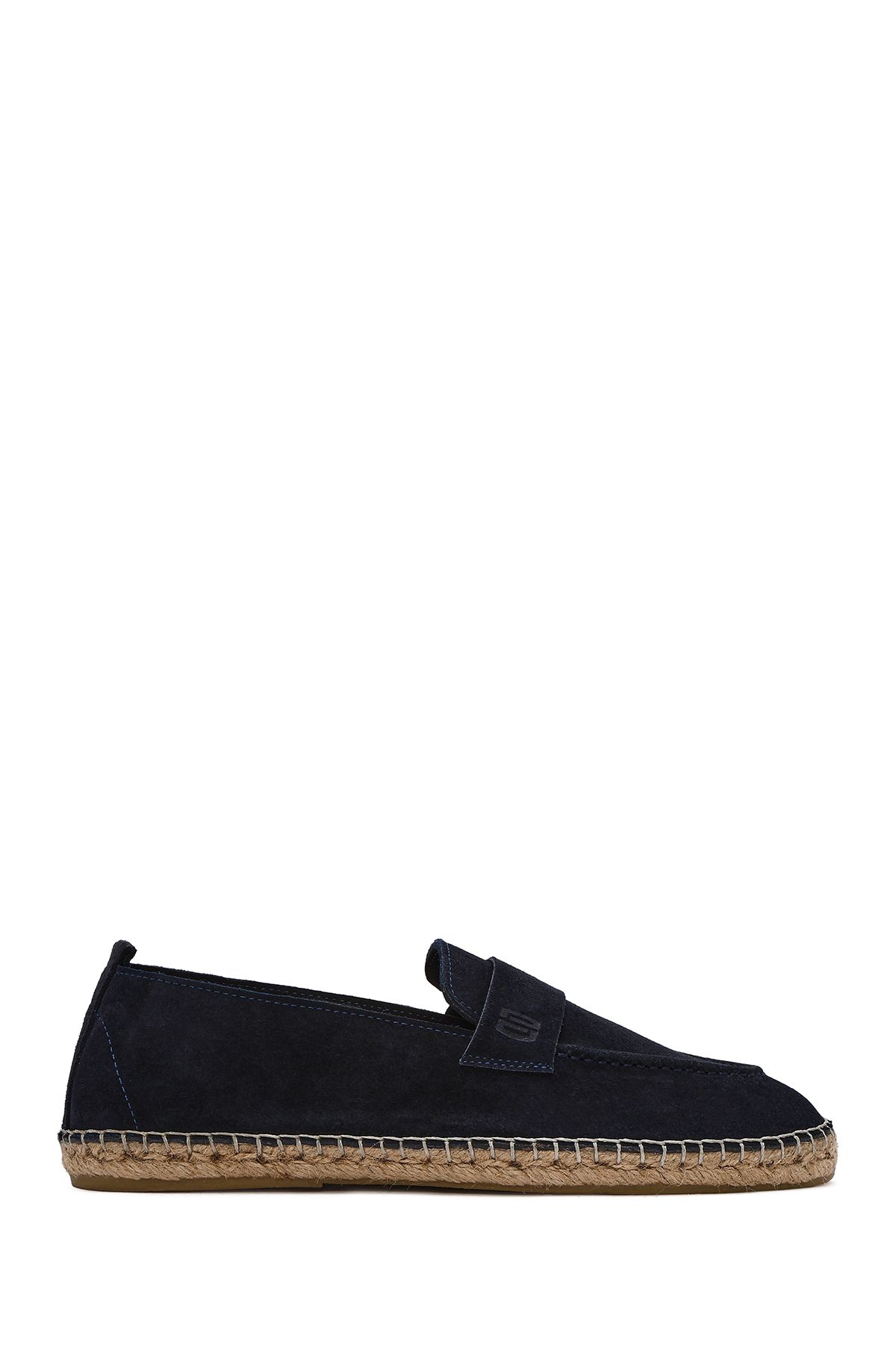 Derimod Erkek Lacivert Süet Deri Espadril 25SFD770110
