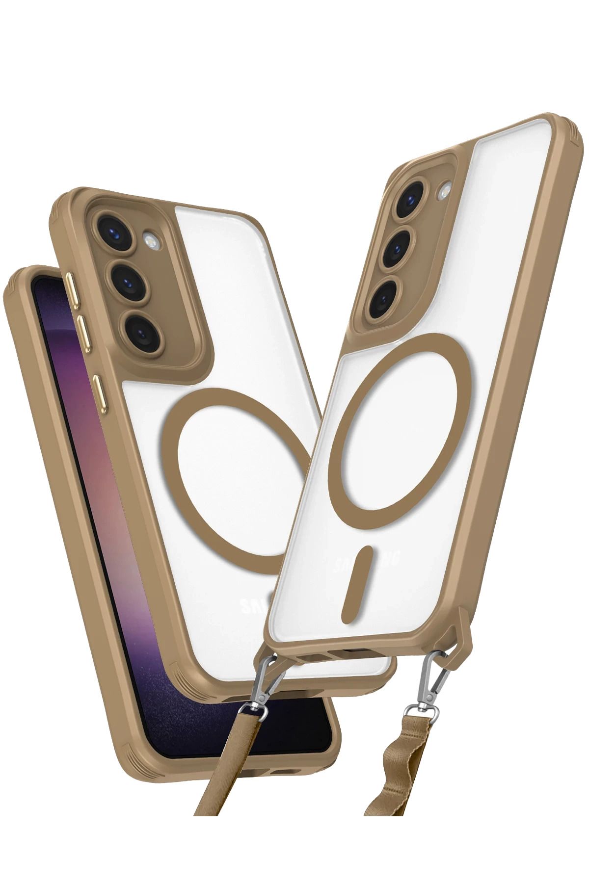 Zipax Samsung Galaxy S23 Plus Kılıf Silikon Kapak Azn-Penta
