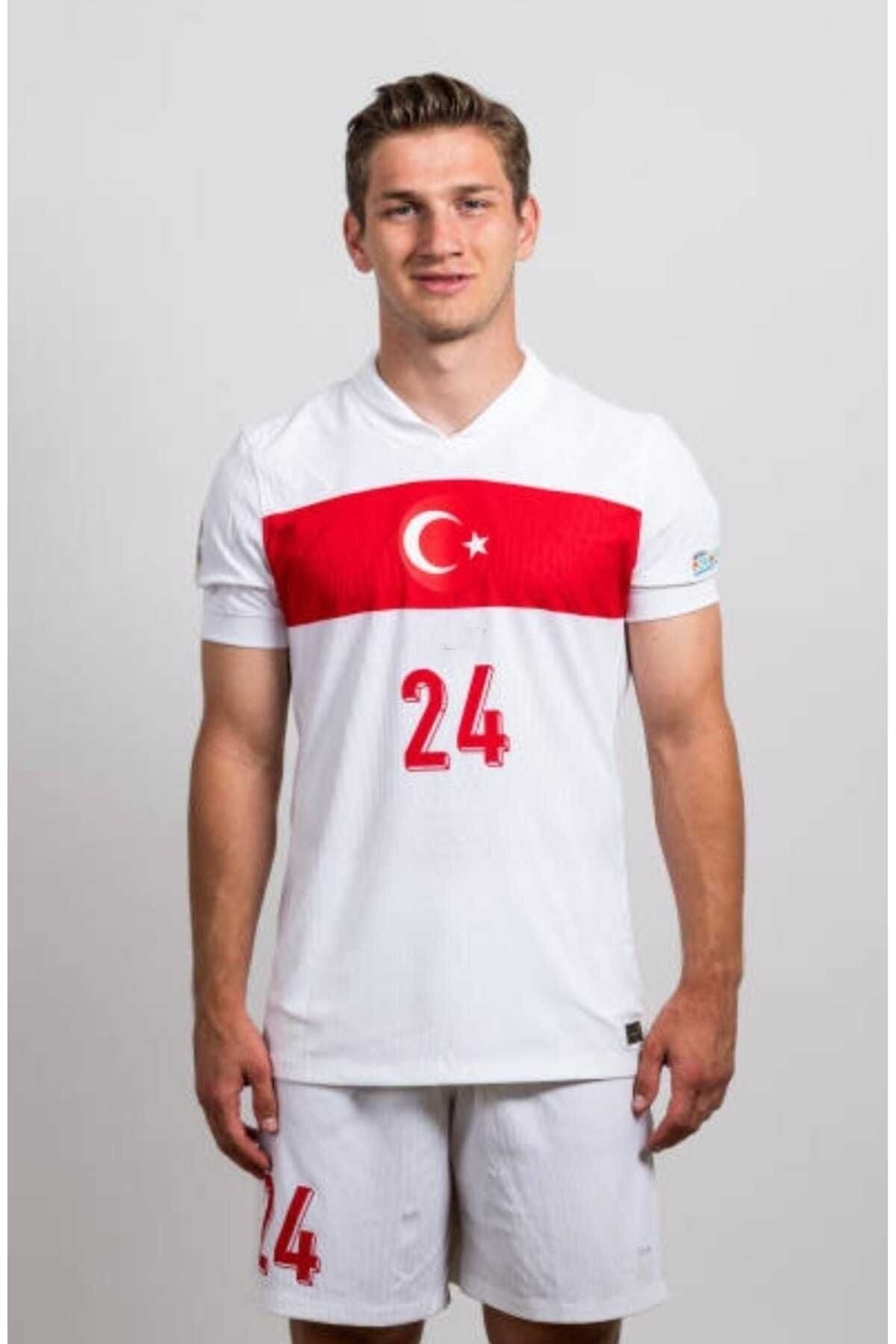 feriköy EURO 2024 TÜRKİYE SEMİH KILIÇSOY YETİŞKİN FORMASI (WHİTE)