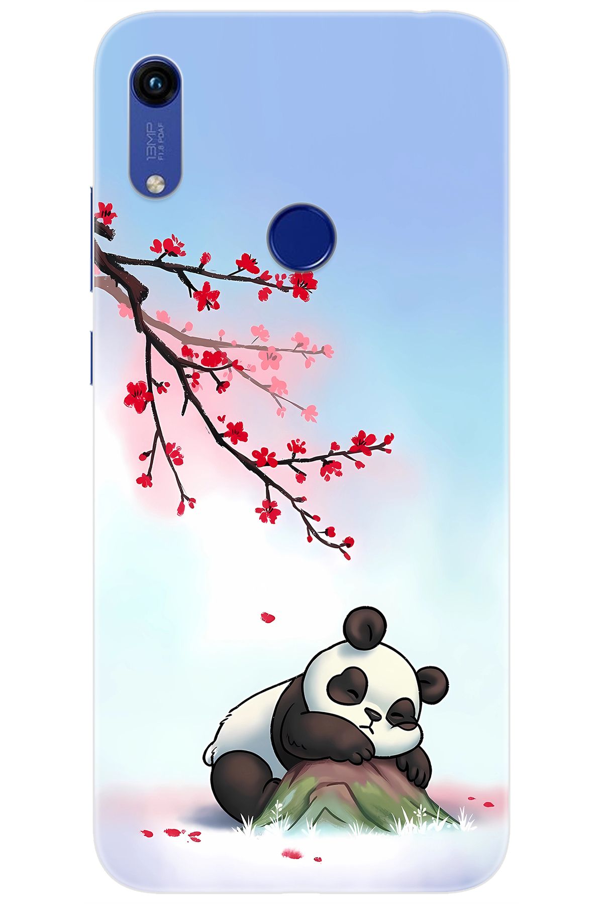 Ceppare Huawei Y6 PRO 2019 (MRD-LX2) Uyumlu Kılıf Desen Baskılı Silikon Uyuyan Panda STK:627 CP-eQ4T4fs