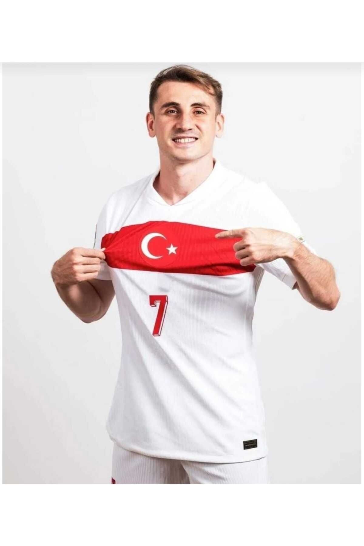 feriköy EURO 2024 TÜRKİYE KEREM AKTÜROĞLU YETİŞKİN FORMASI (WHİTE )