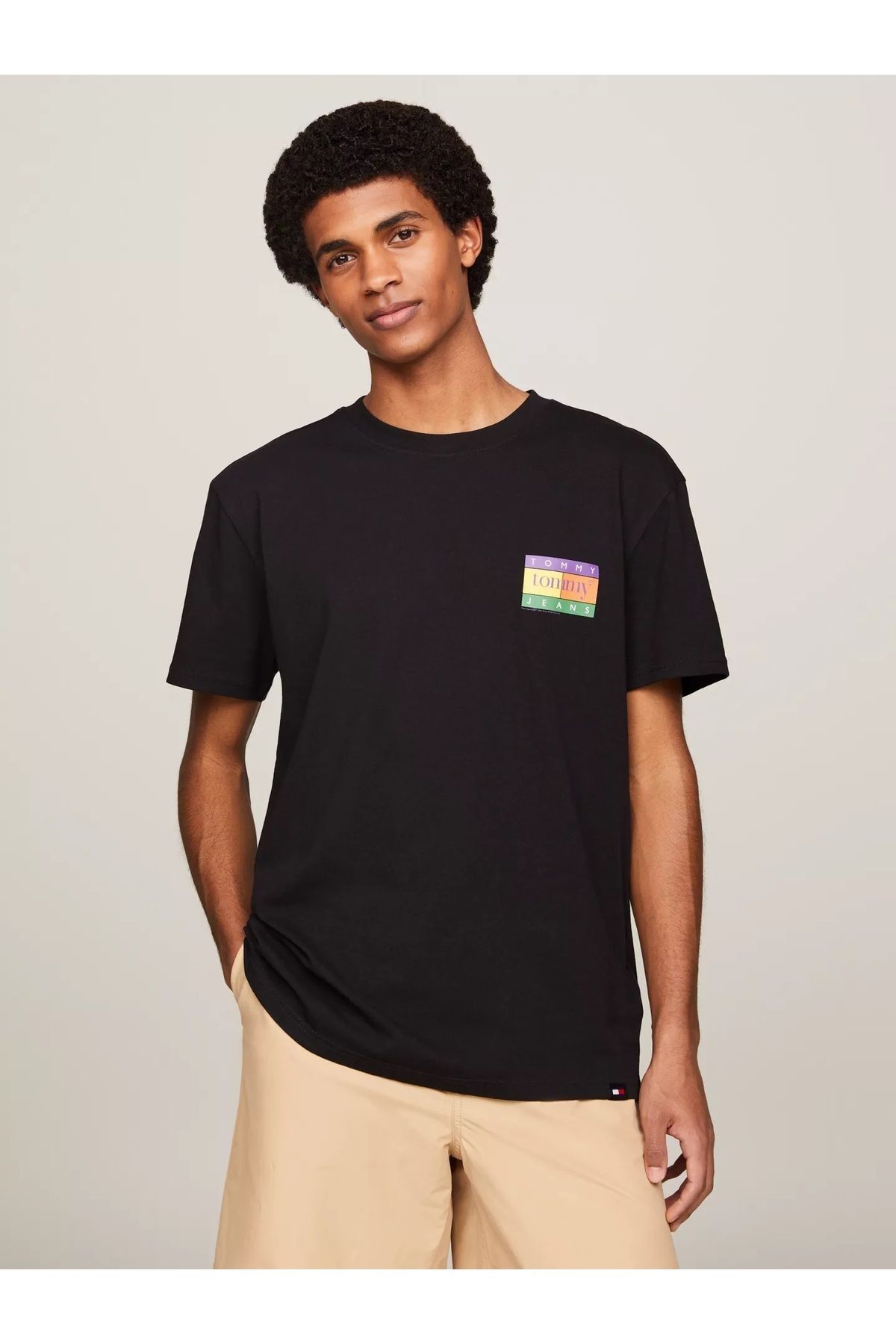 Hilfiger Denim _.TommyHilfiger Organik Pamuk Erkek T-Shirt Regular Fit