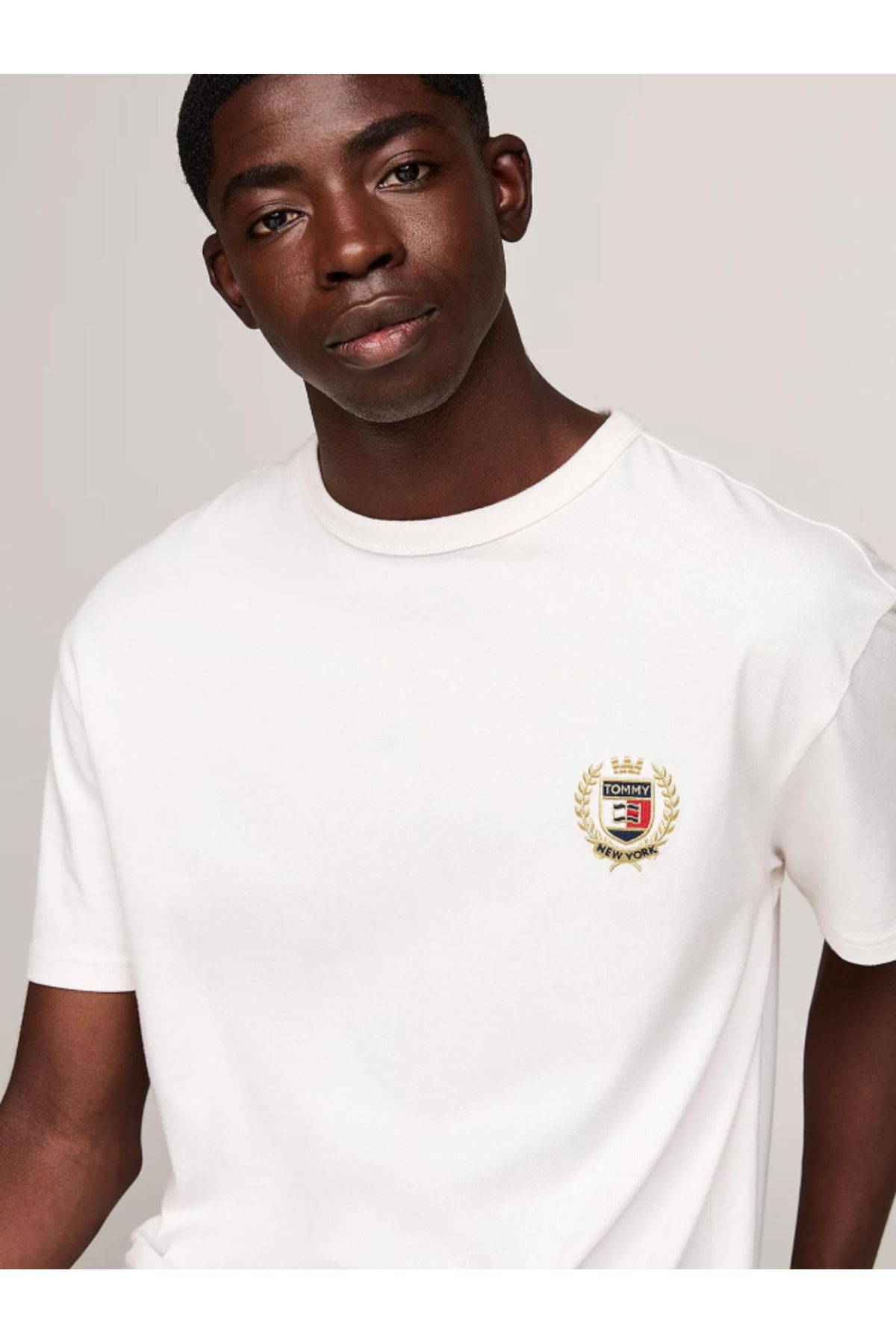 Hilfiger Denim __TommyHilfiger TJM REG RWB CREST FLAG TEE EXT T-Shirt