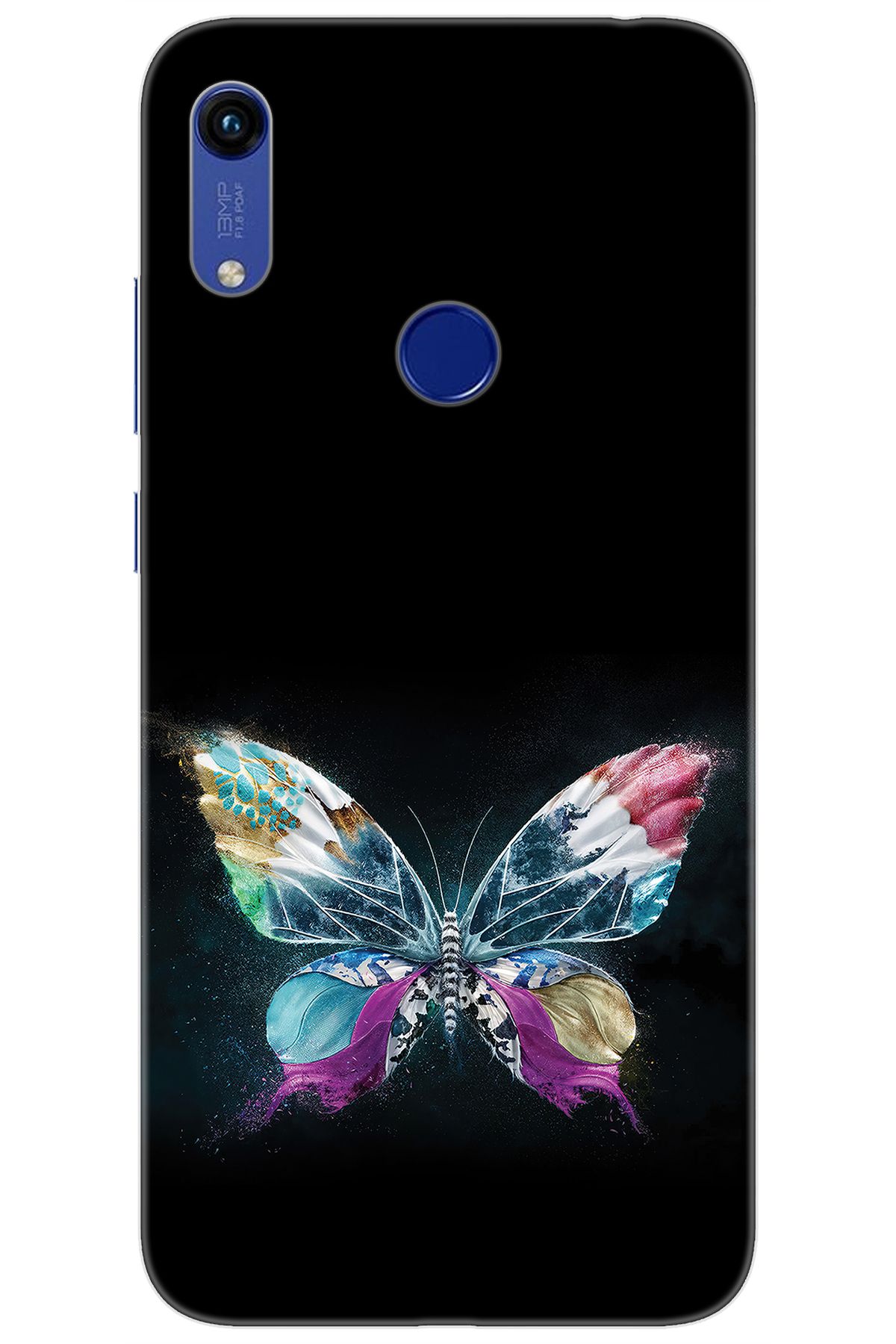 Ceppare Huawei Y6S 2019 (JAT-L41) Uyumlu Kılıf Desen Baskılı Silikon Kelebek Resim STK:548 CP-RaTWRQ0