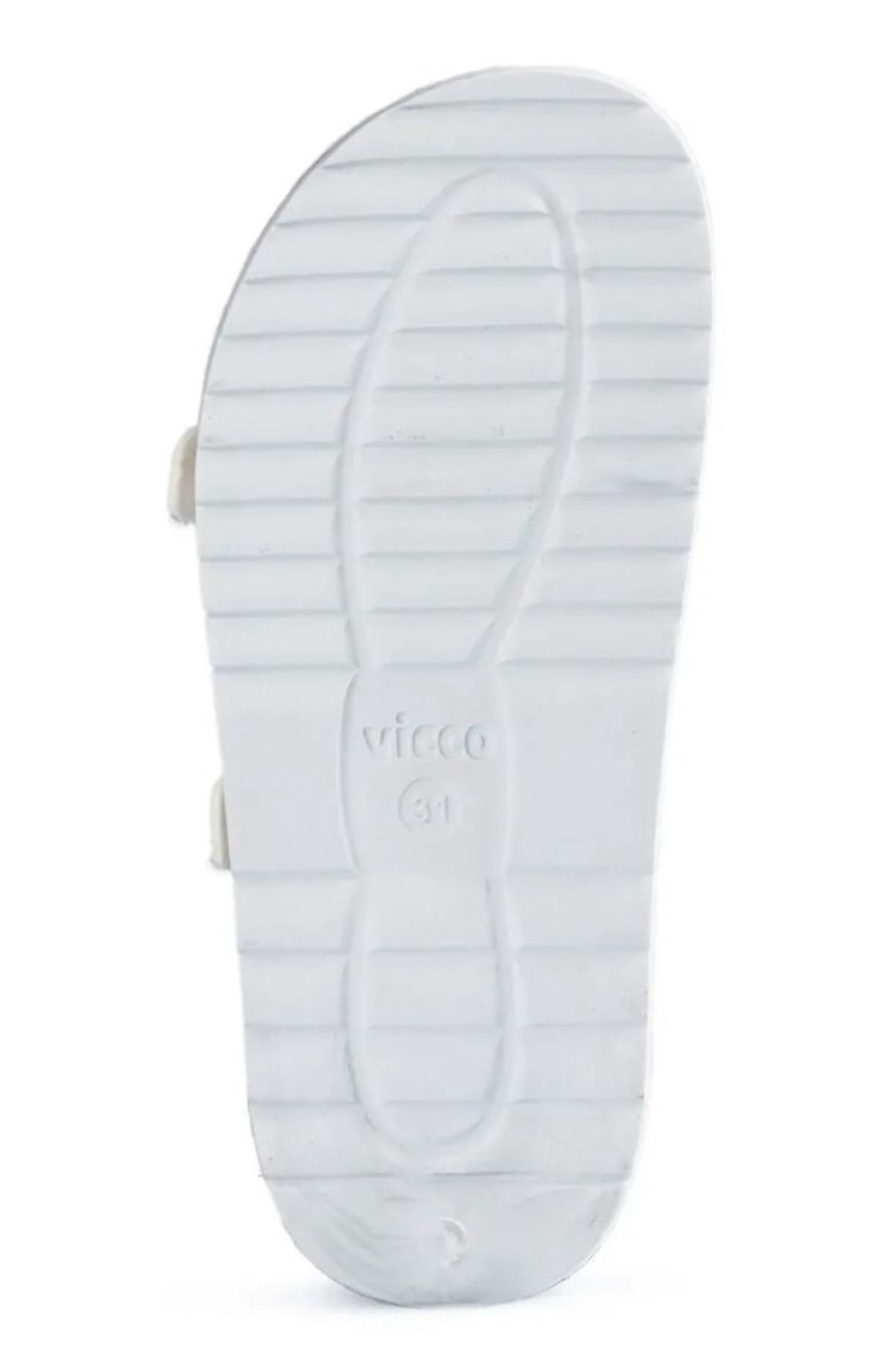 صندل سفید دخترانه و پسرانه بچگانه II Sandals اورجینال Vicco
