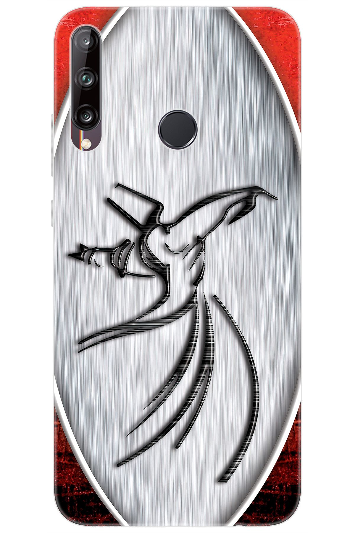 Ceppare Huawei Y7P (ART-L29) Uyumlu Kılıf Desen Baskılı Silikon Semazen Tasarım STK:443 CP-kIqddZZ