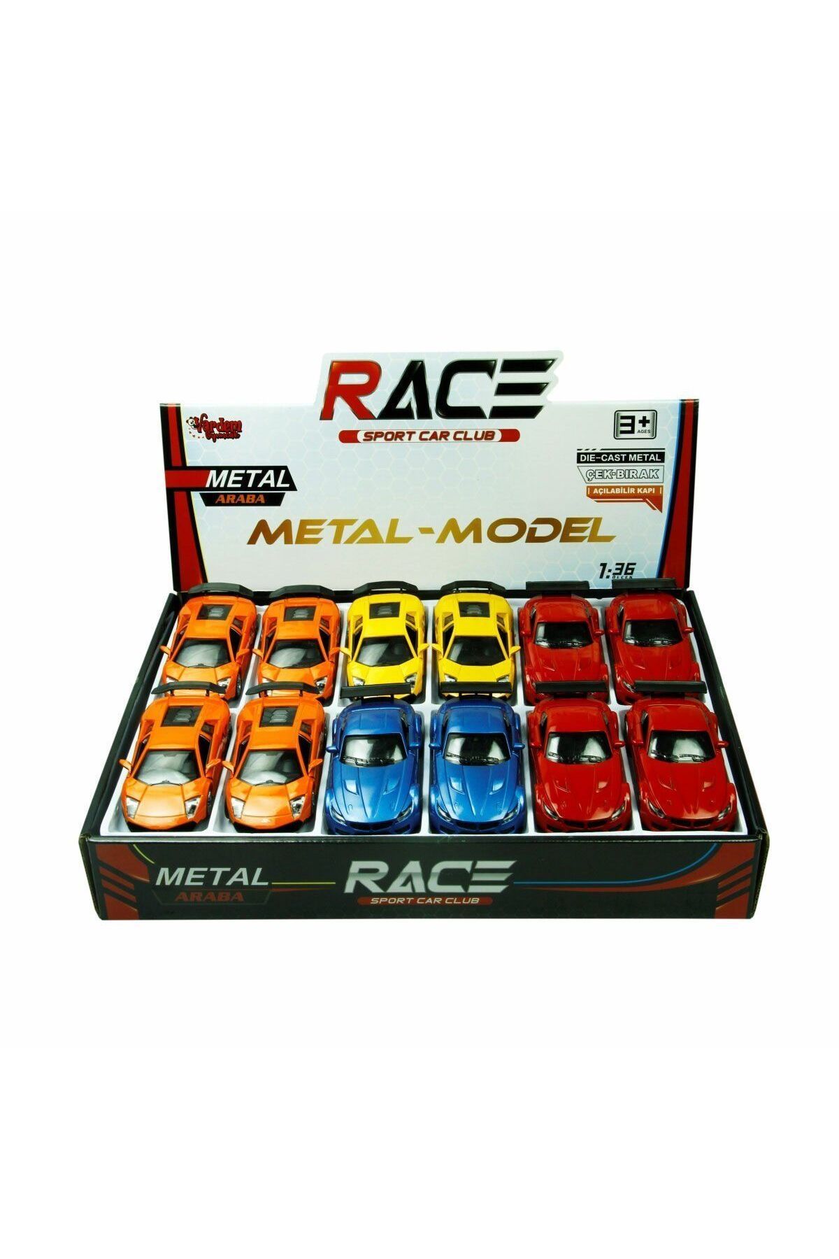 OEM TIN-80133-12 Çekbırak 1:36 Die Cast Spor Araba - Vardem Oyuncak
