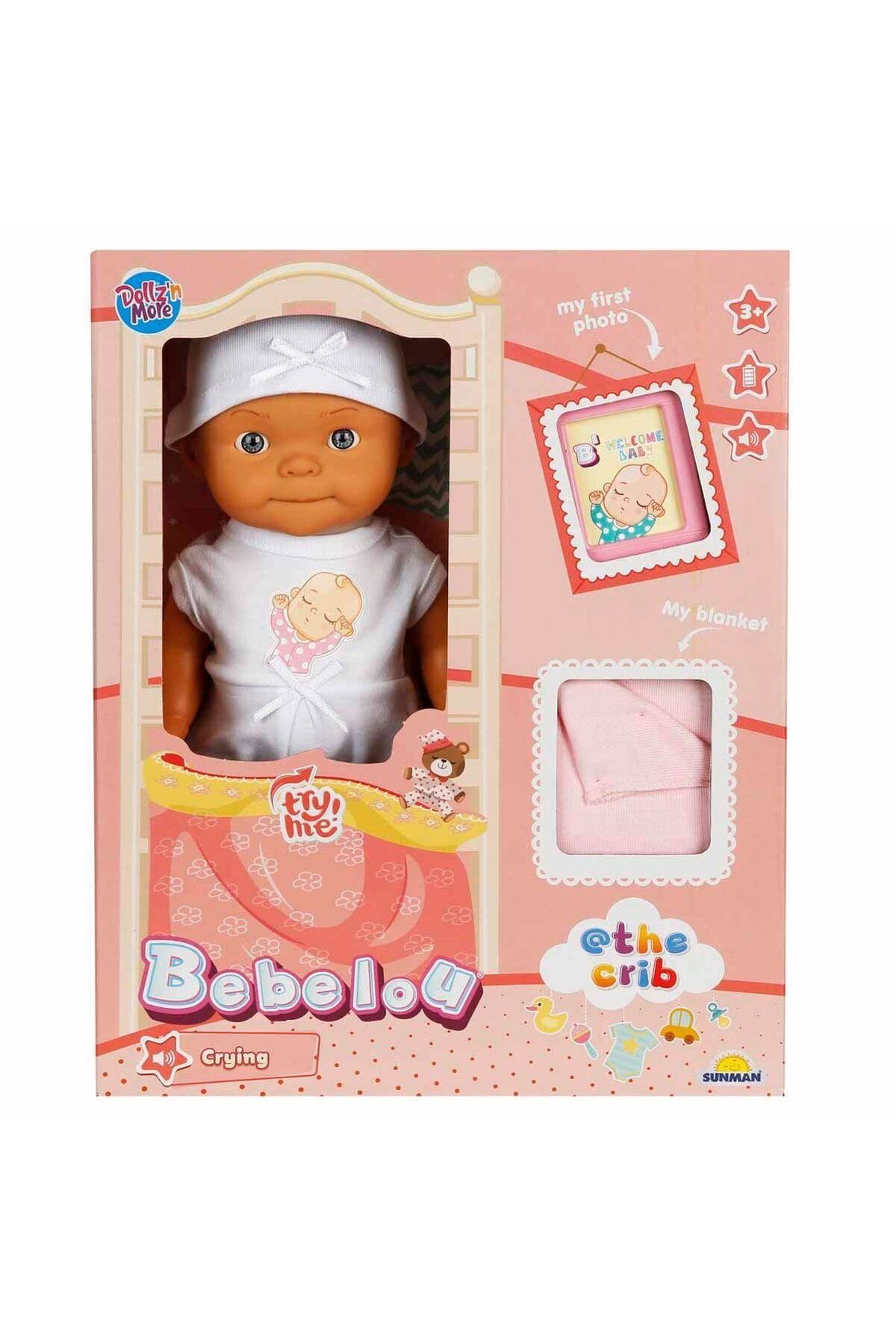 OEM 5683 Bebelou Sesli Hoş Geldin Bebeği 30 cm -Sunman