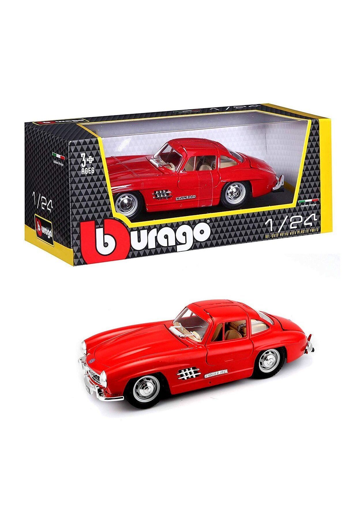 OEM 22023 Burago 1:24 Mersedes Benz 300SL 1954 Model Araba