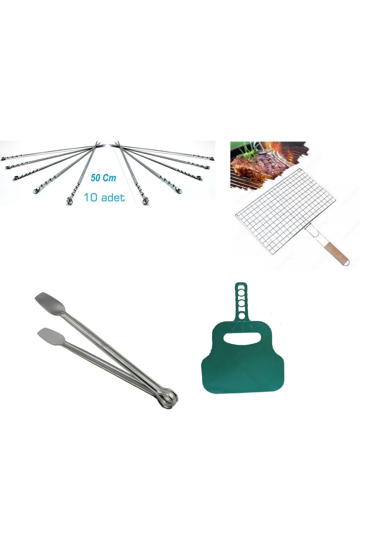 OEM Mangal Seti (Maşa - Şiş - Izgara - Yelpaze)