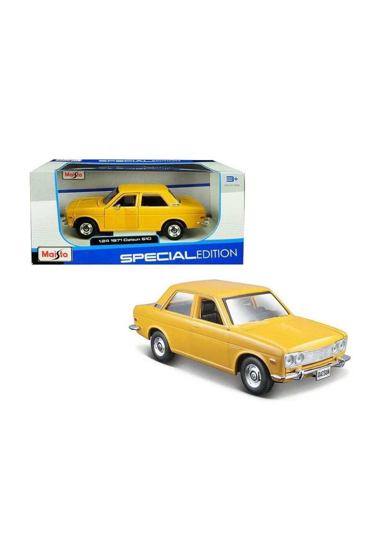 OEM MAY 31818 1:24 1971 Model Araba Datsun 510 -Necotoys