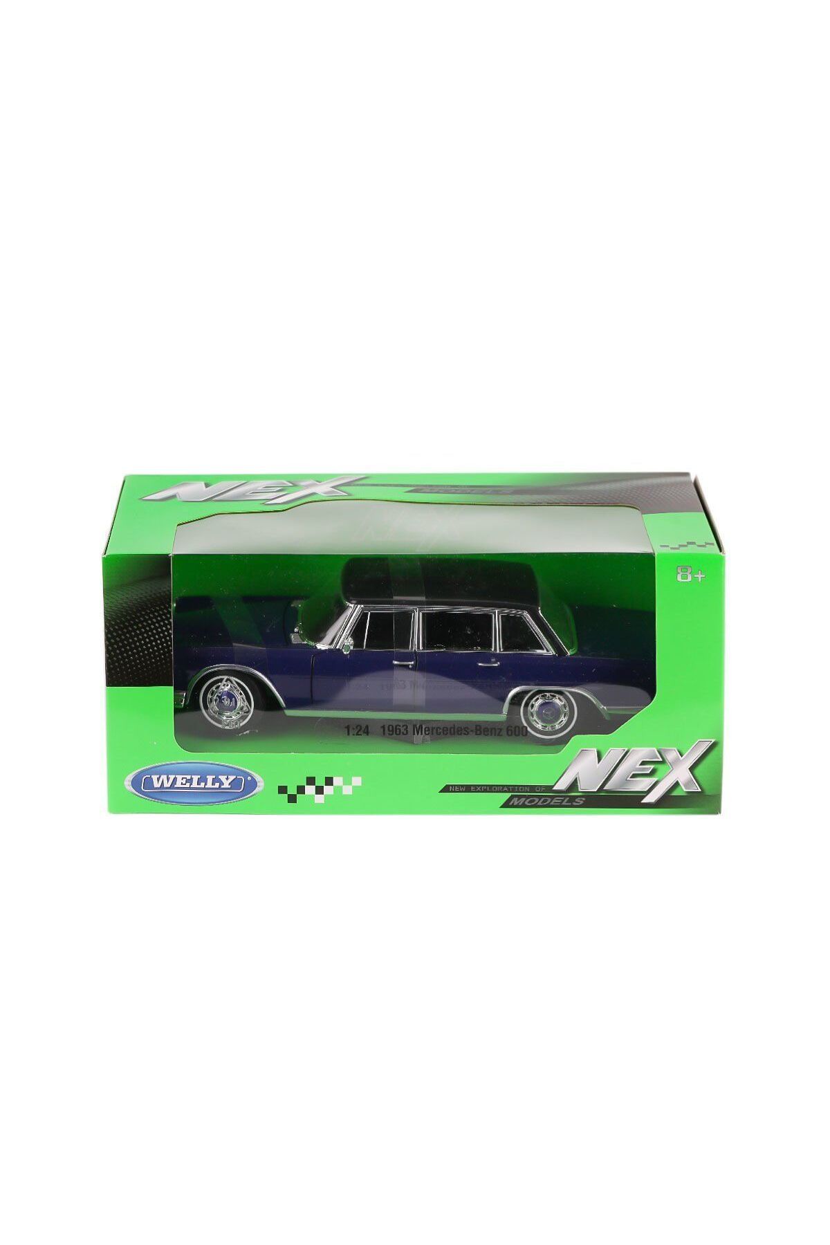 OEM 24121 Welly 1963 Mercedes Benz 1:24 Model Araba -Karsan
