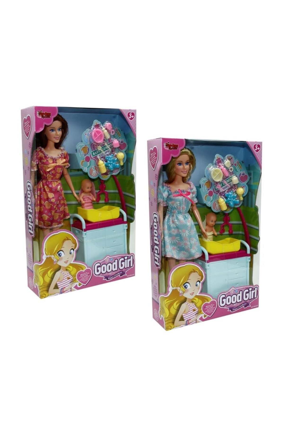 OEM Kutulu 29Cm Aksesuarlı Beşikli Bebek